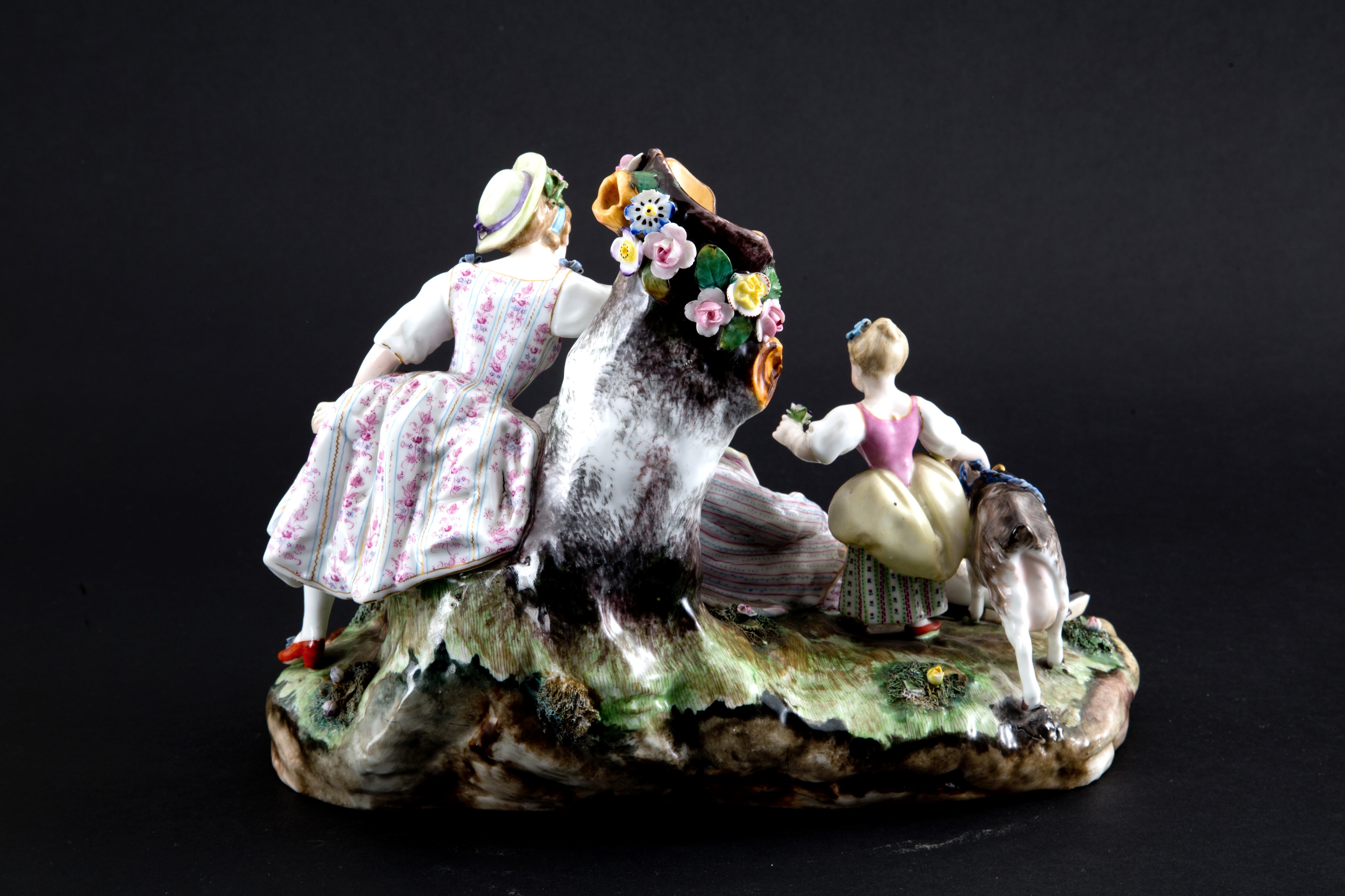 Gruppo in Porcellana di Meissen
