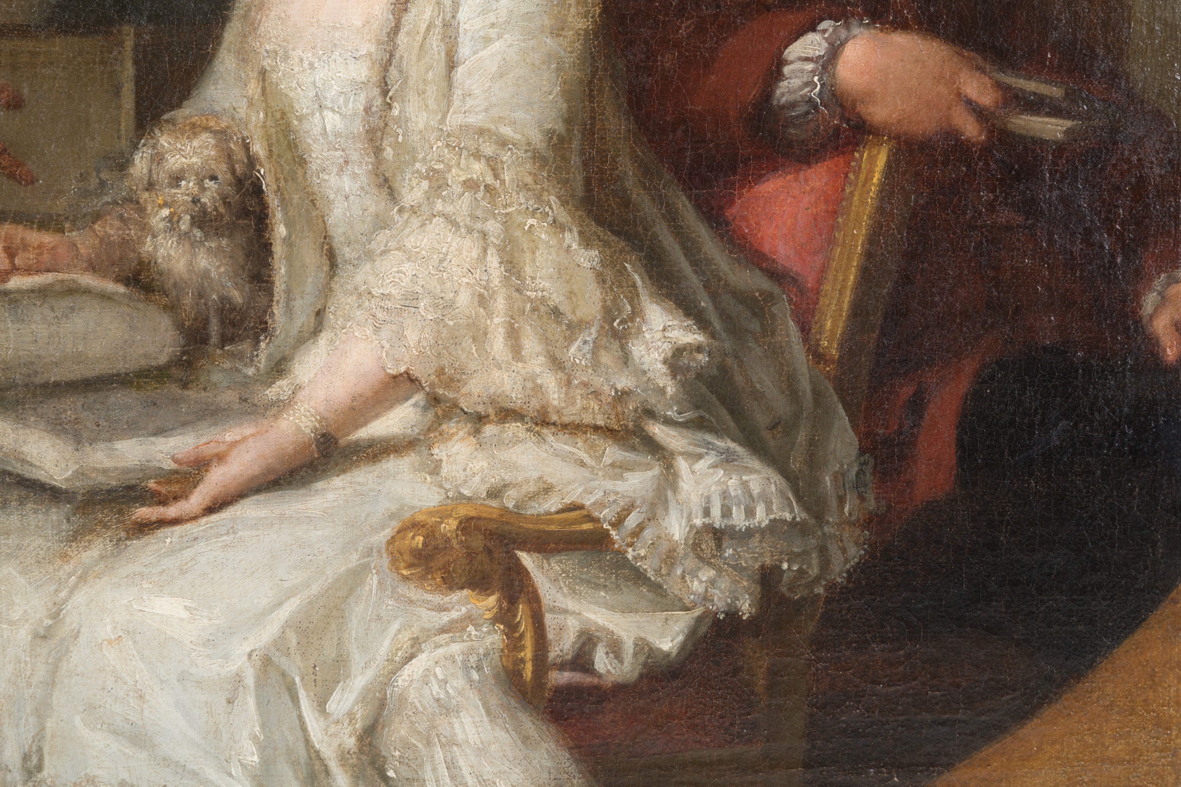 Dipinto "scena di Corte"