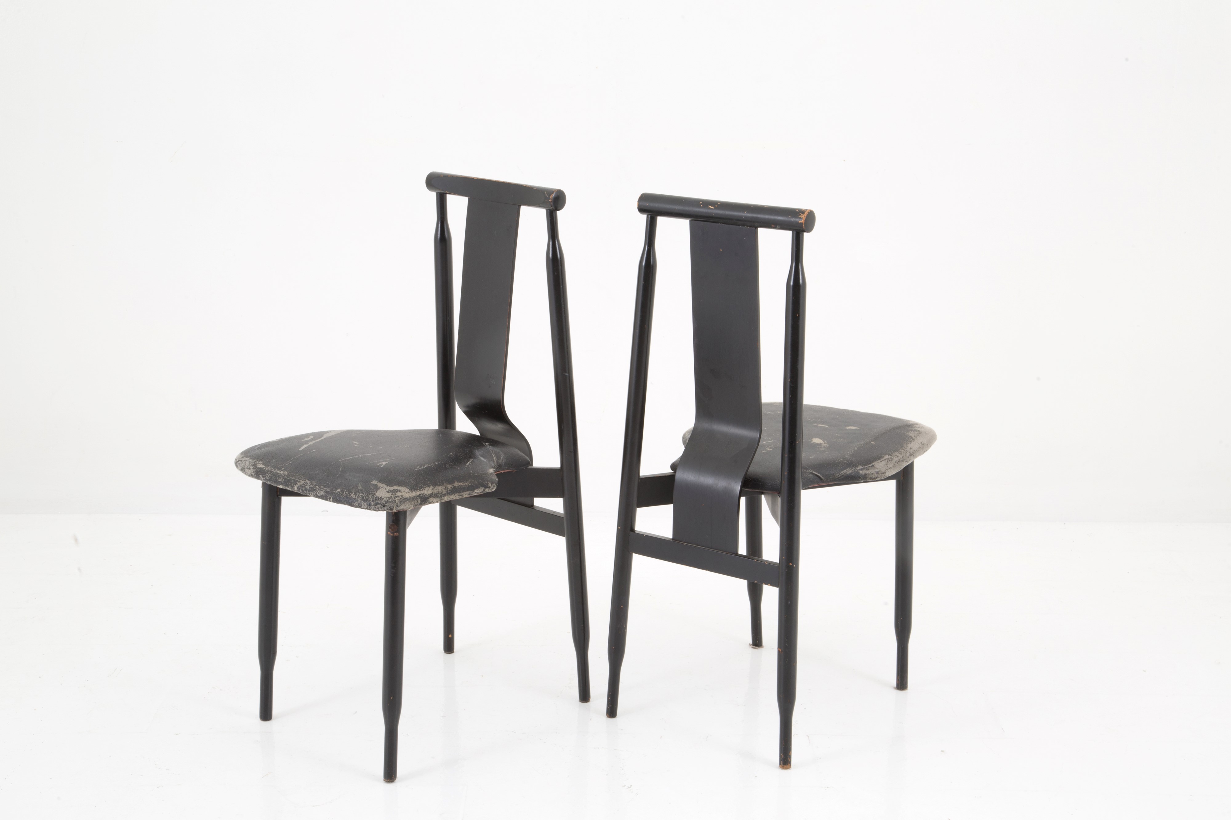 Achille Castiglioni, Pier Giacomo Castiglioni - Sei Sedie Mod. Lierna per Gavina