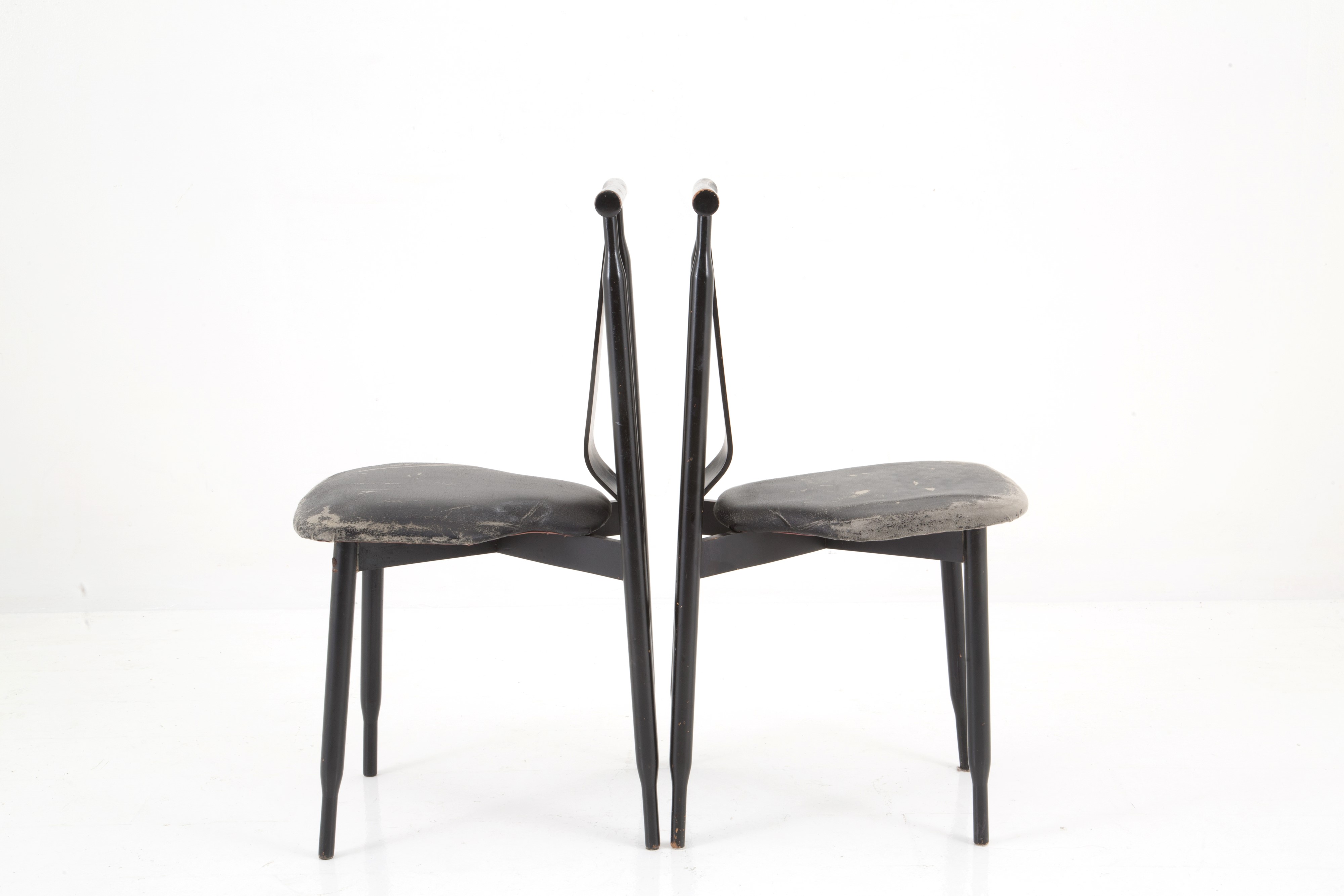 Achille Castiglioni, Pier Giacomo Castiglioni - Sei Sedie Mod. Lierna per Gavina