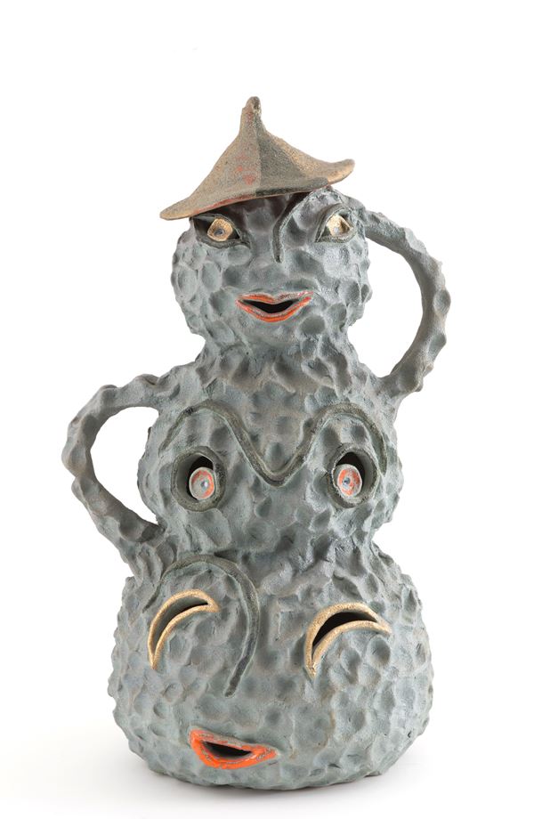 Vase with lid
