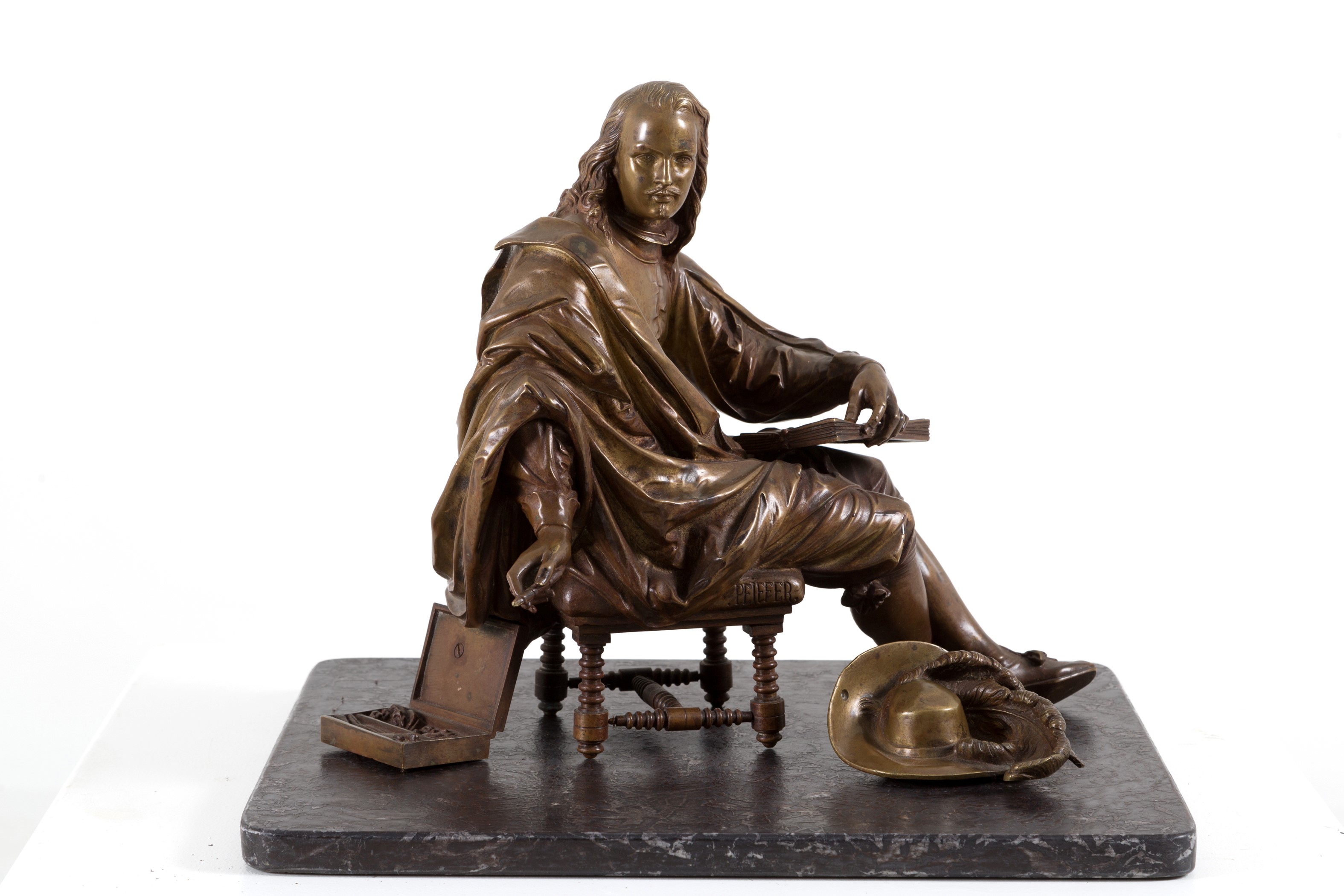 Auguste Joseph Peiffer - Scultura "artista"