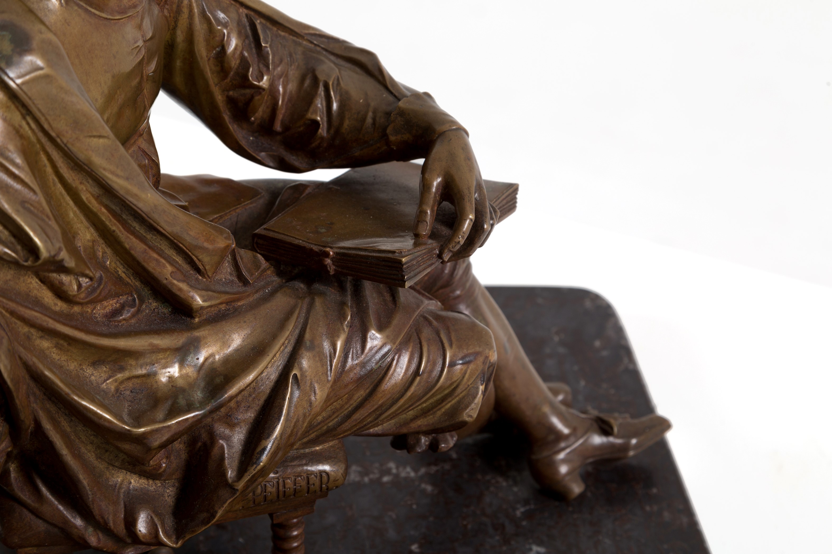 Auguste Joseph Peiffer - Scultura "artista"