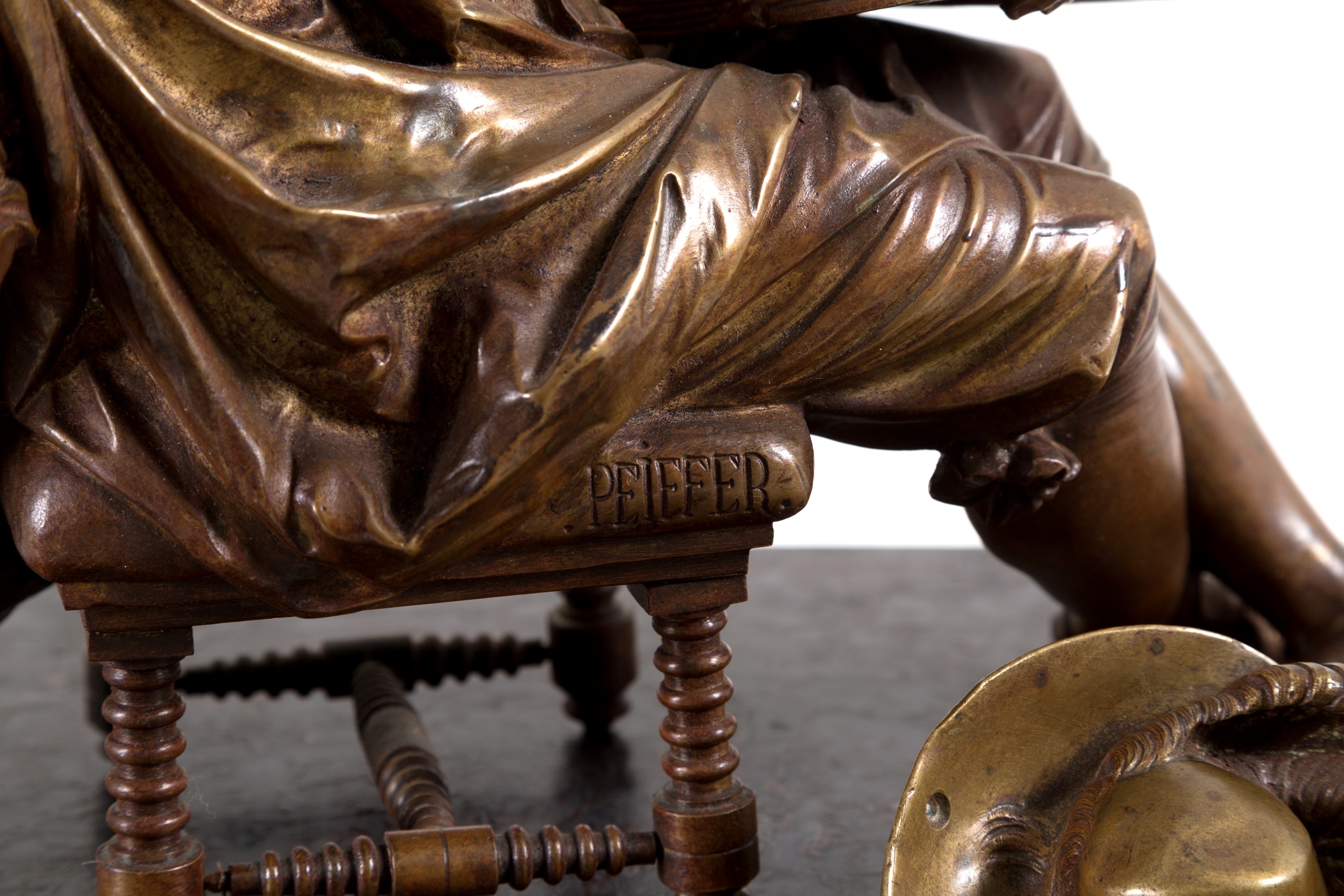 Auguste Joseph Peiffer - Scultura "artista"