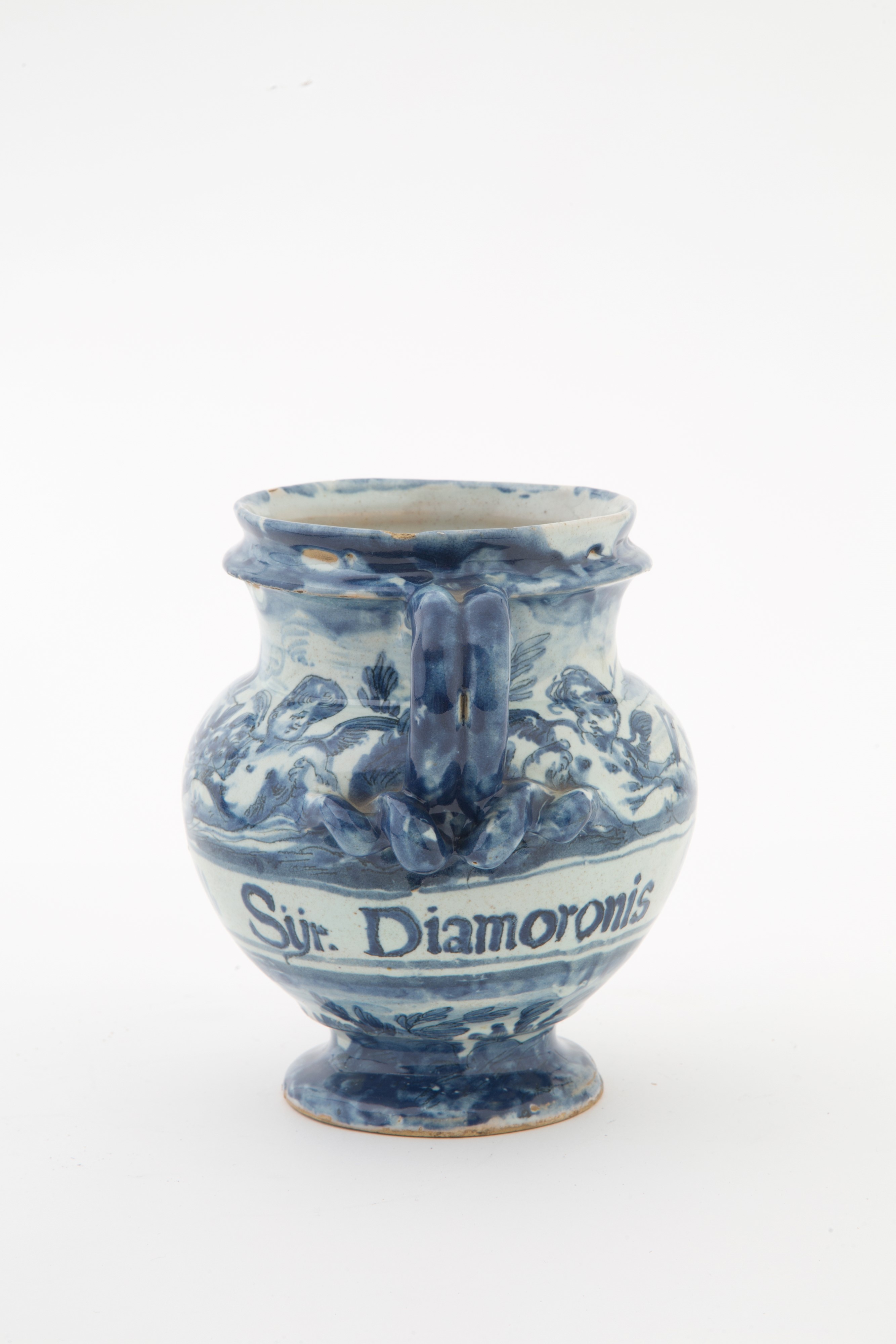 Brocca in maiolica