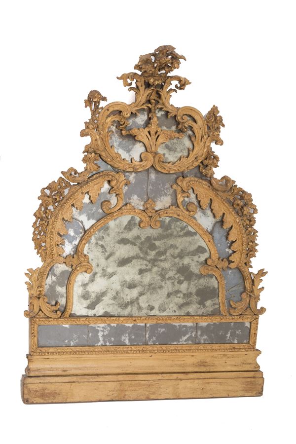 Fireplace mirror