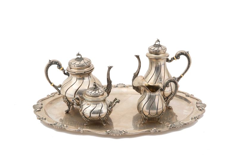 Servizio da Caffè in Argento