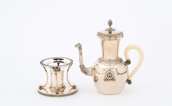 Silver samovar