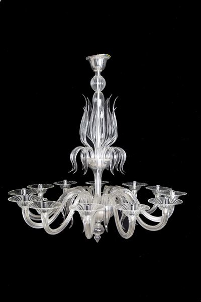 Lampadario Mod. Redon. Barovier & Toso