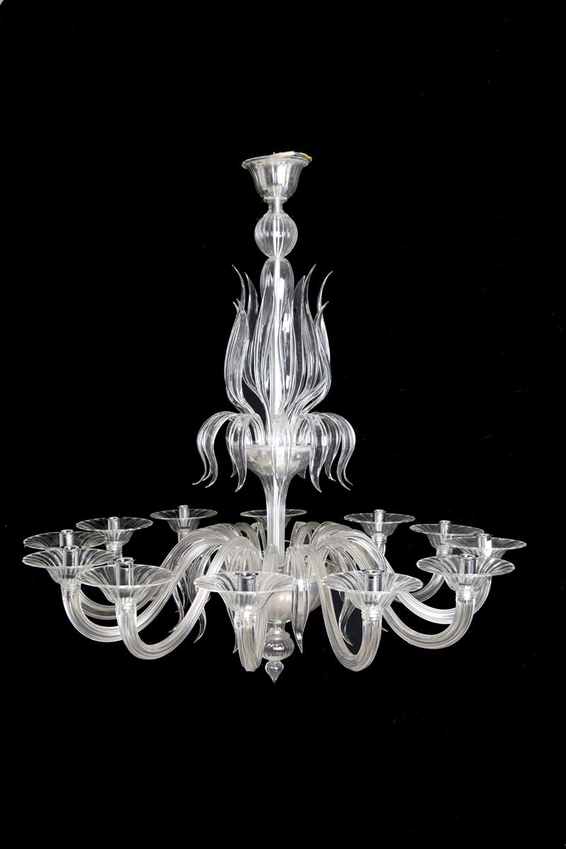 Lampadario Mod. Redon. Barovier & Toso