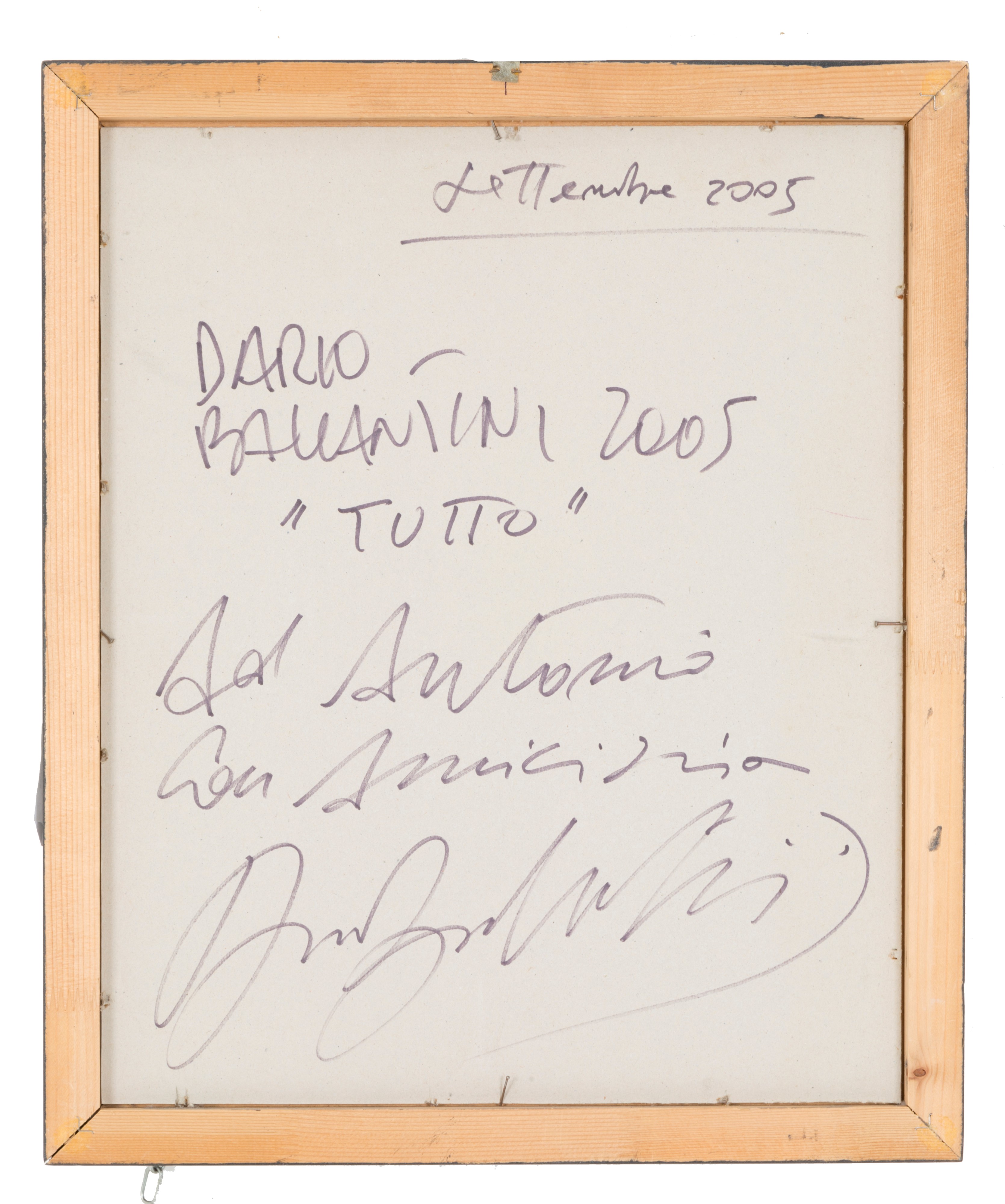 Dario Ballantini - Tecnica Mista "tutto"