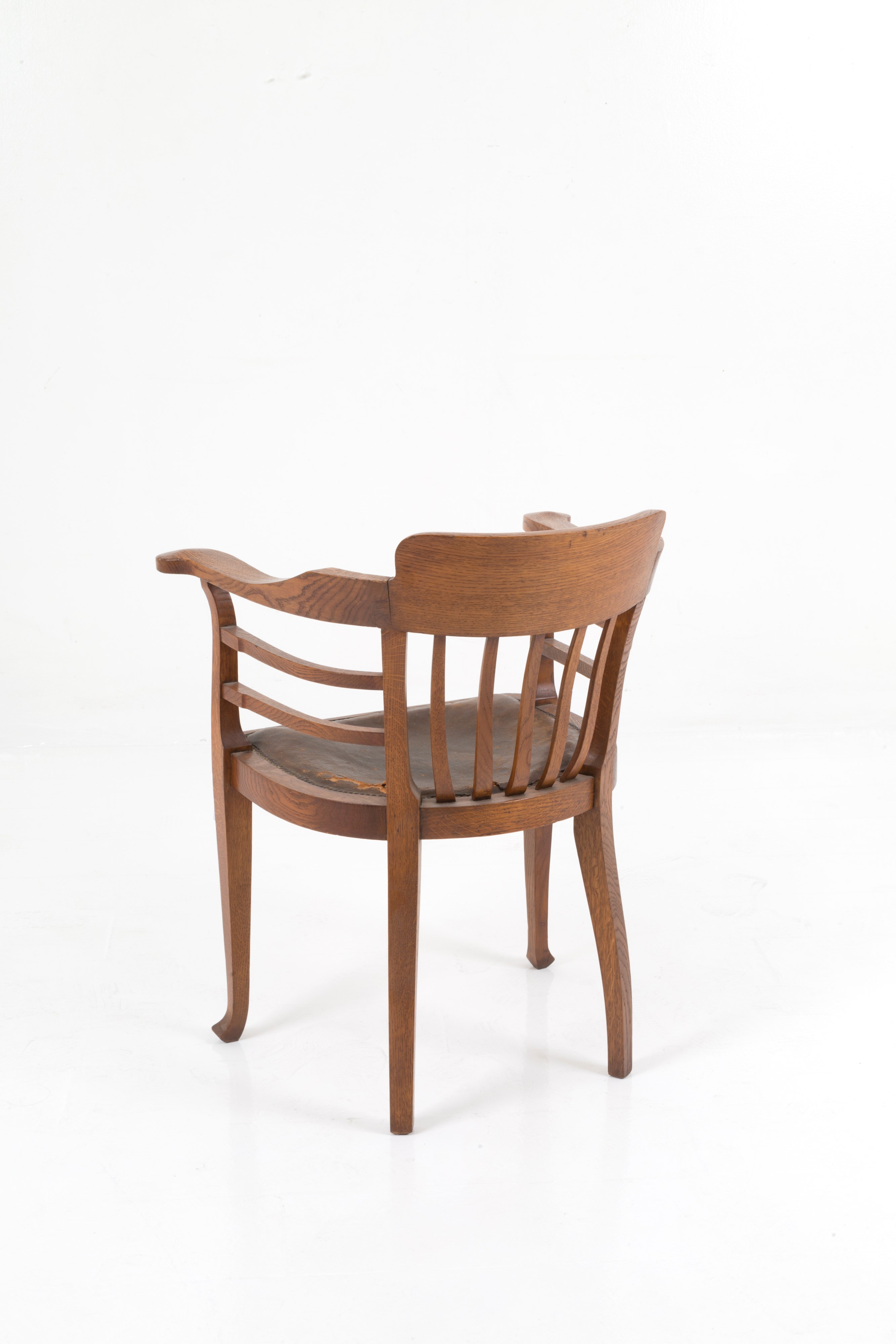 Poltrona in legno di rovere