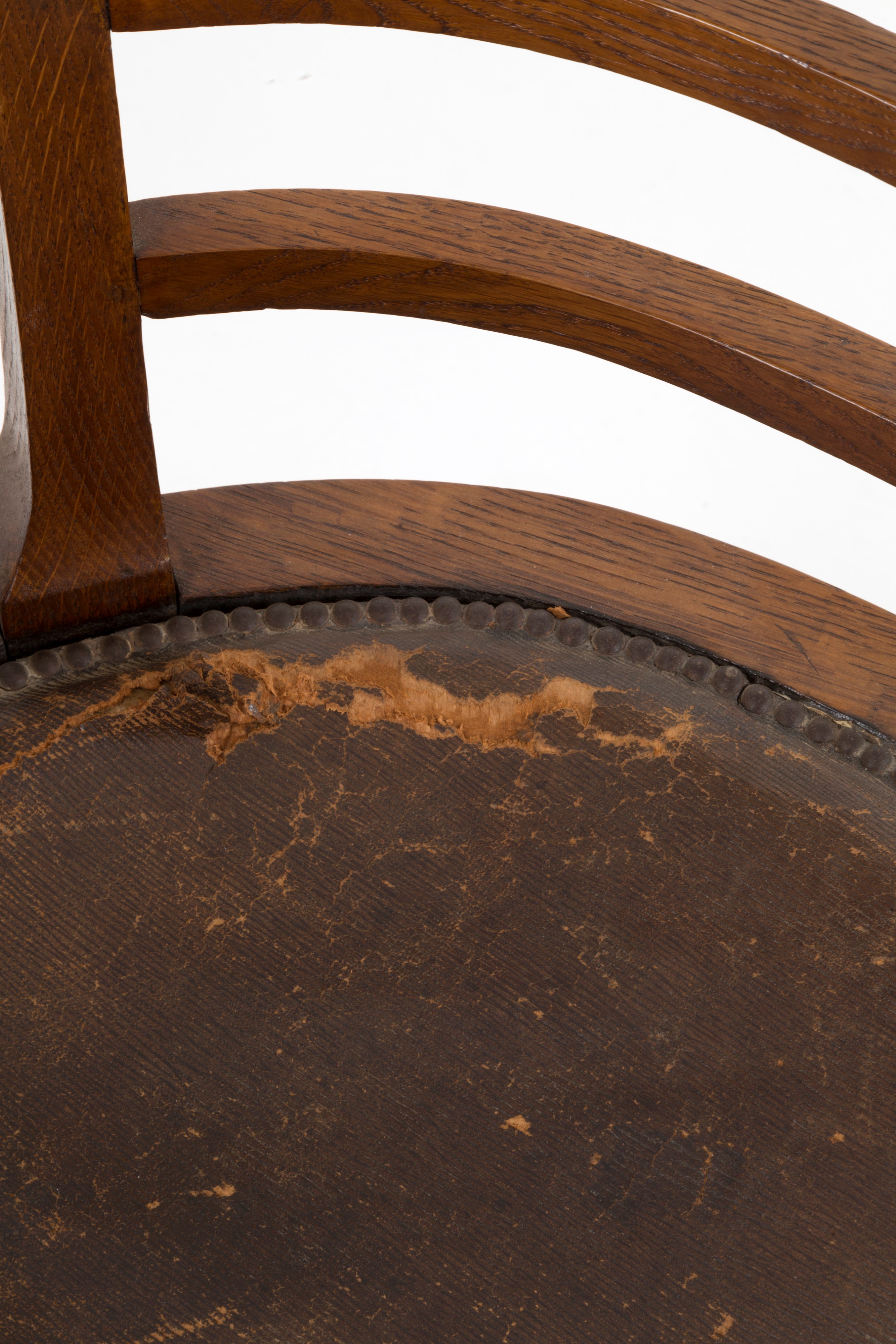 Poltrona in legno di rovere