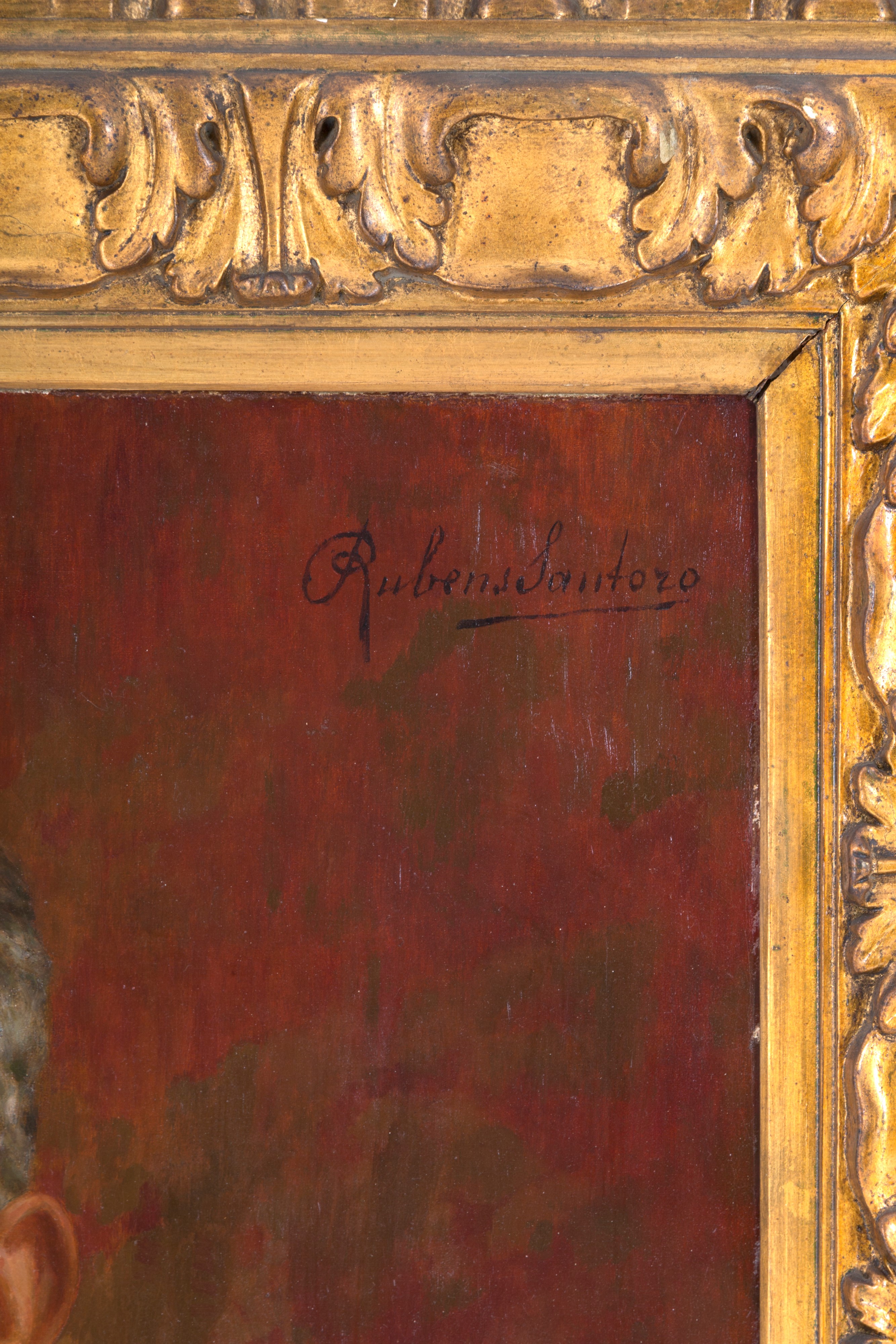 Rubens Santoro - Dipinto "ritratto Maschile"