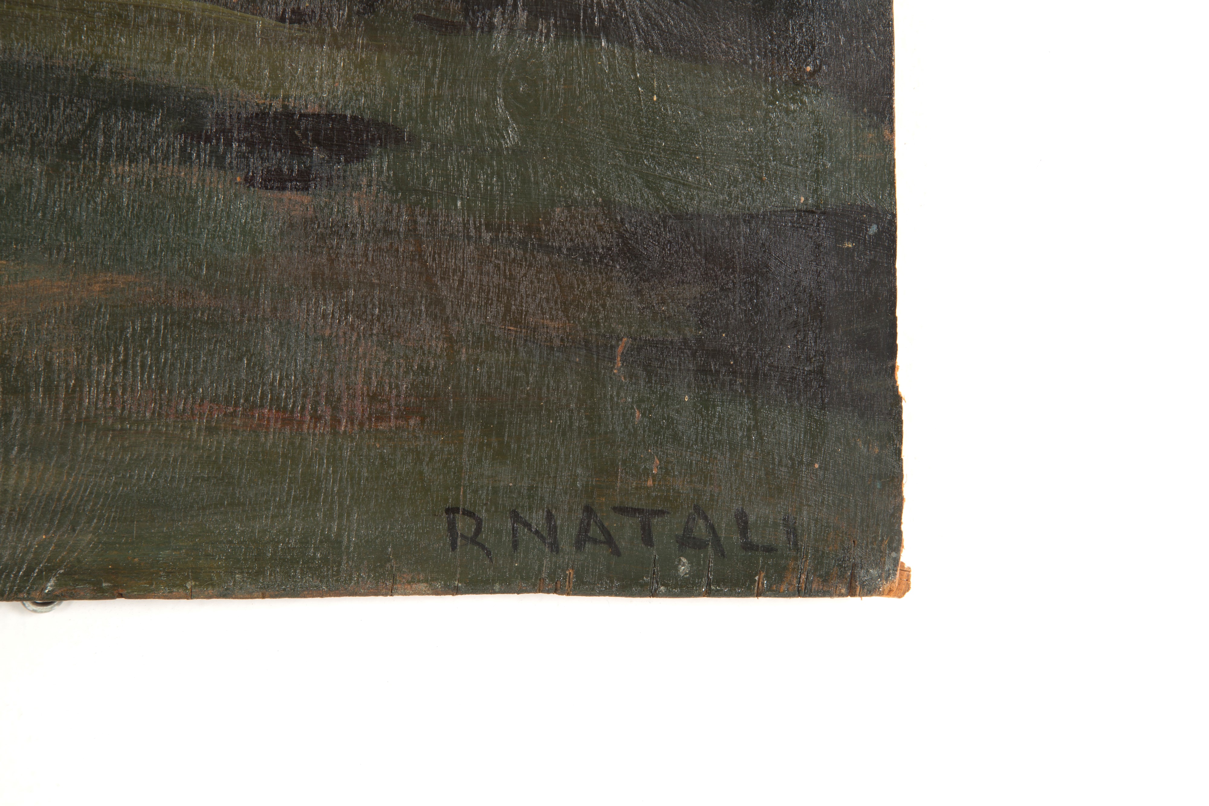 Renato Natali - Dipinto "scena Notturna"