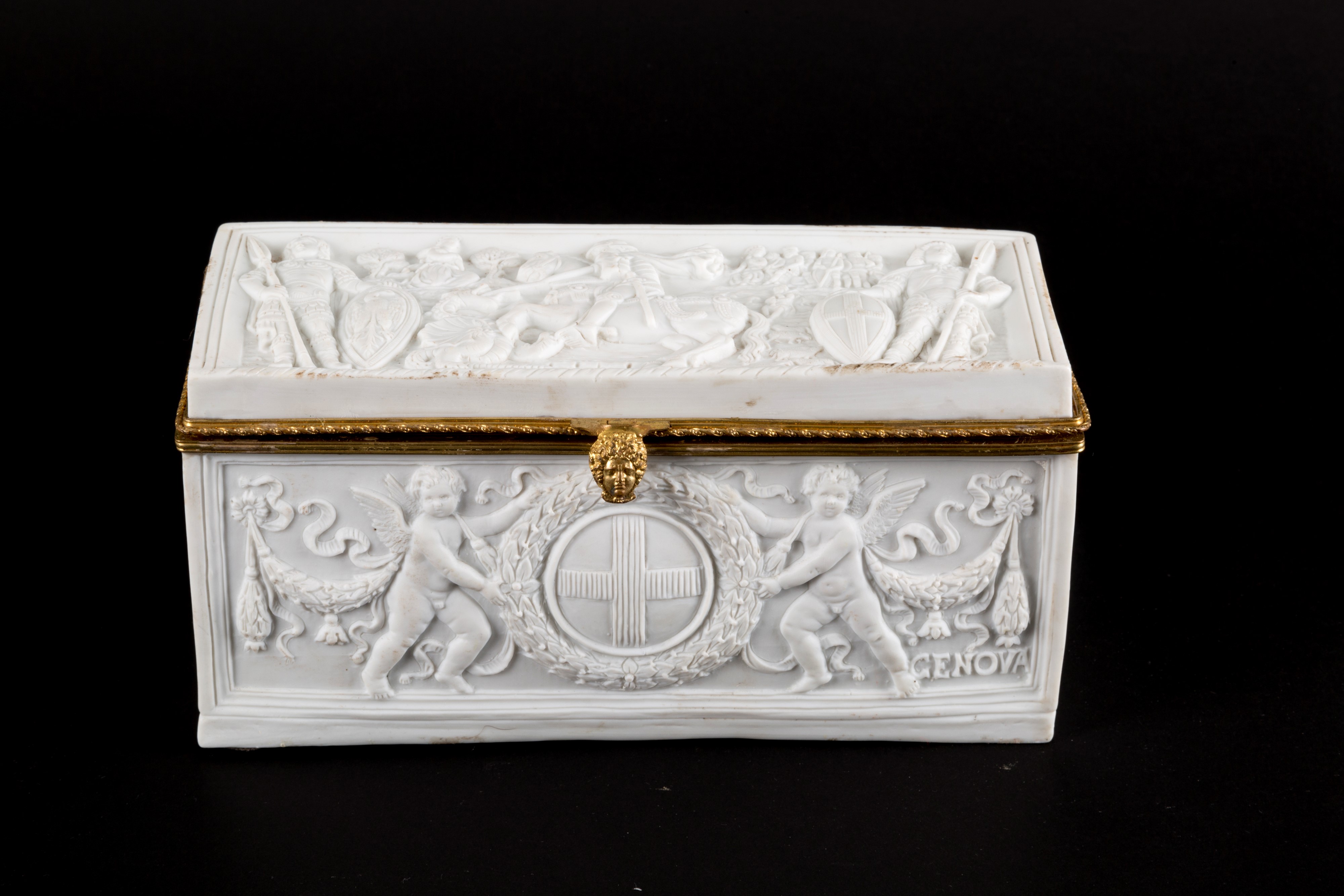 Cofanetto in biscuit