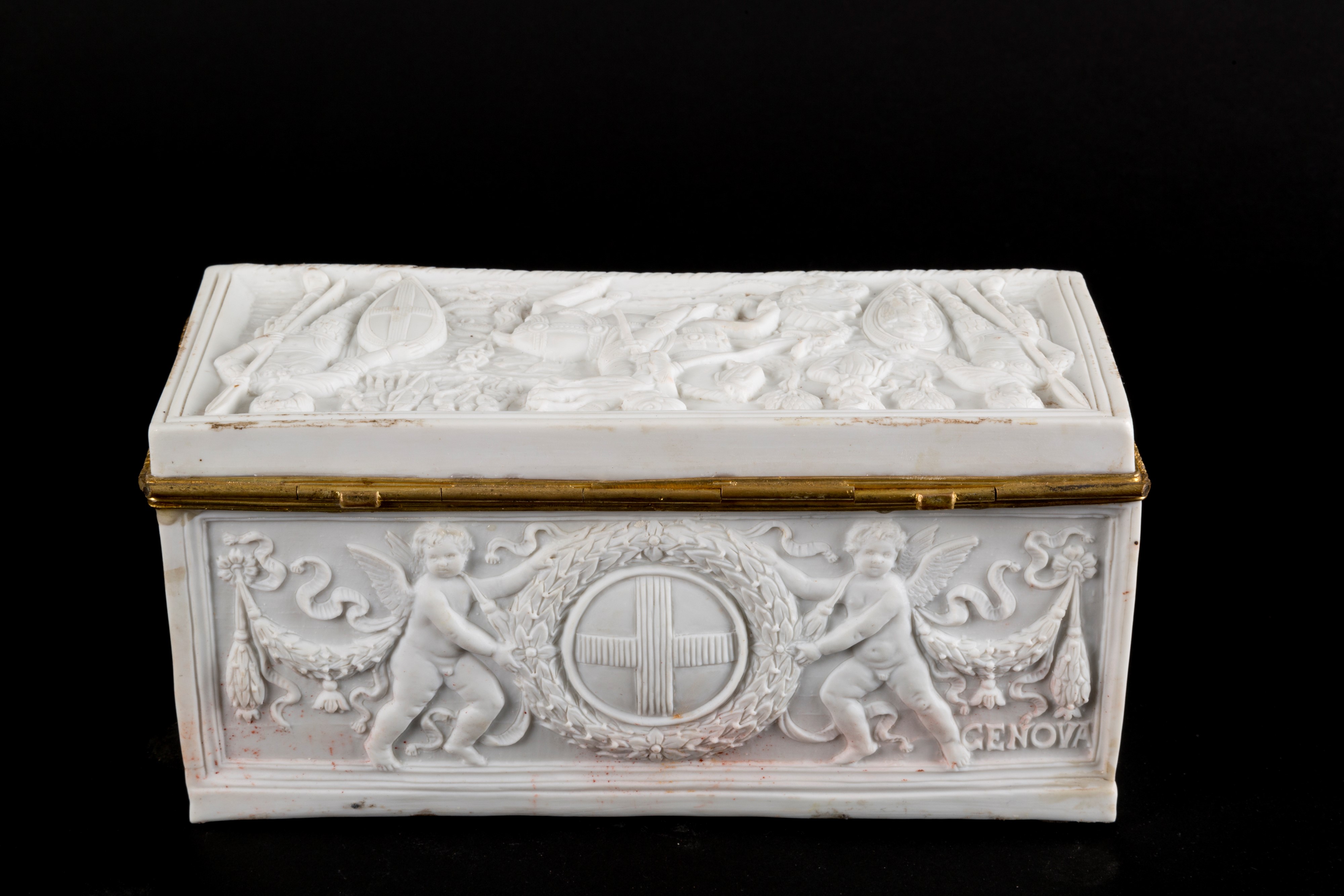 Cofanetto in biscuit