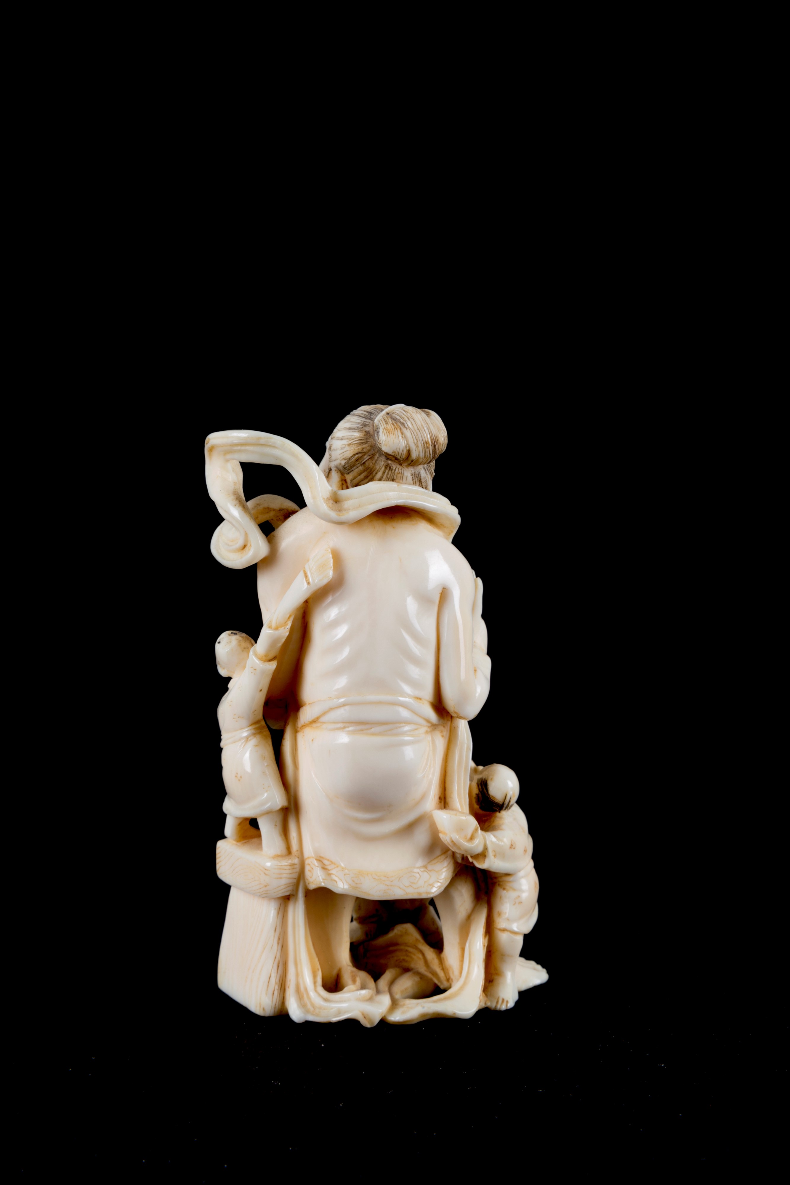 Okimono "DIO GUARDIANO CON UOMINI"