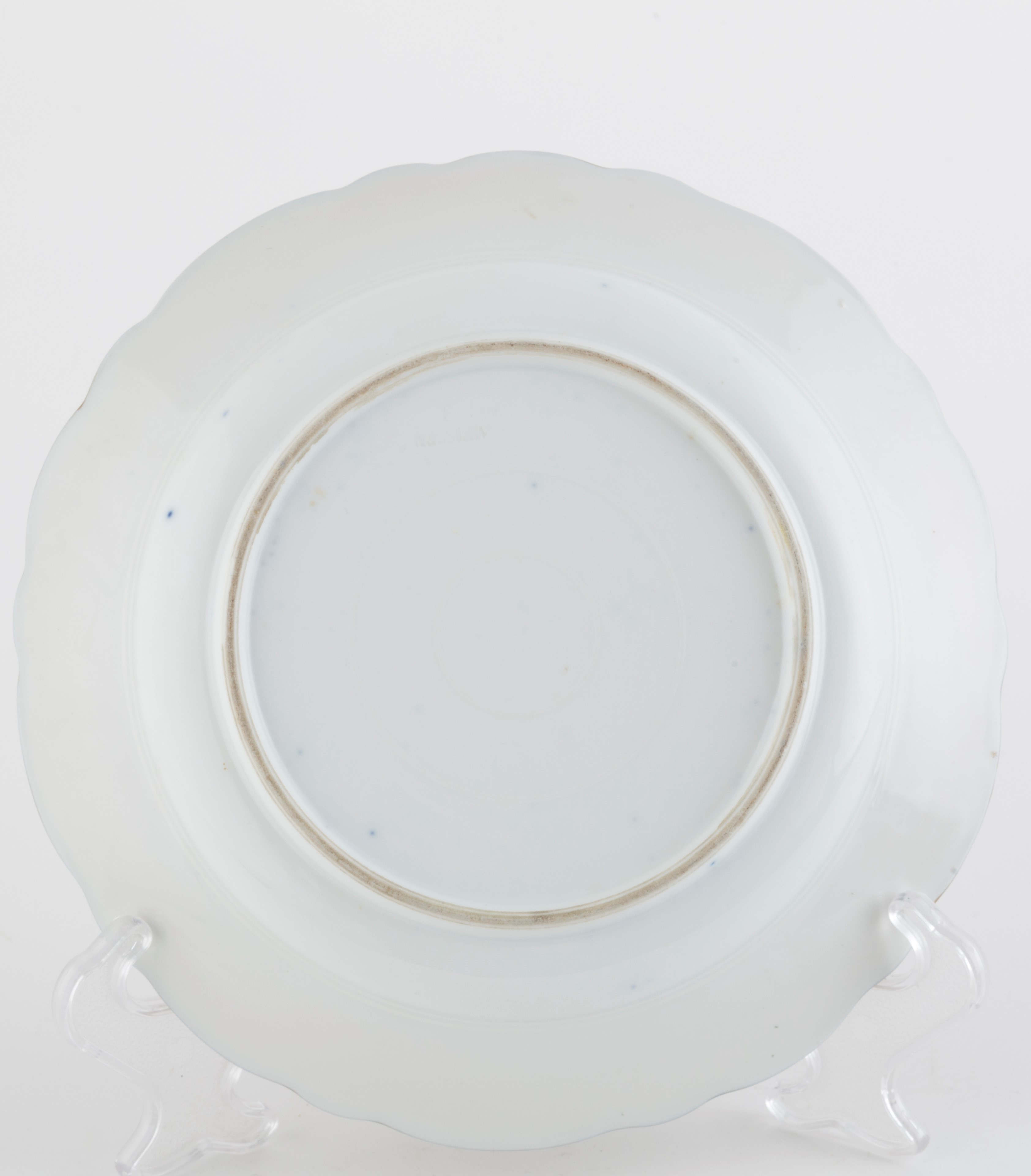 Coppia di piatti in porcellana di Meissen