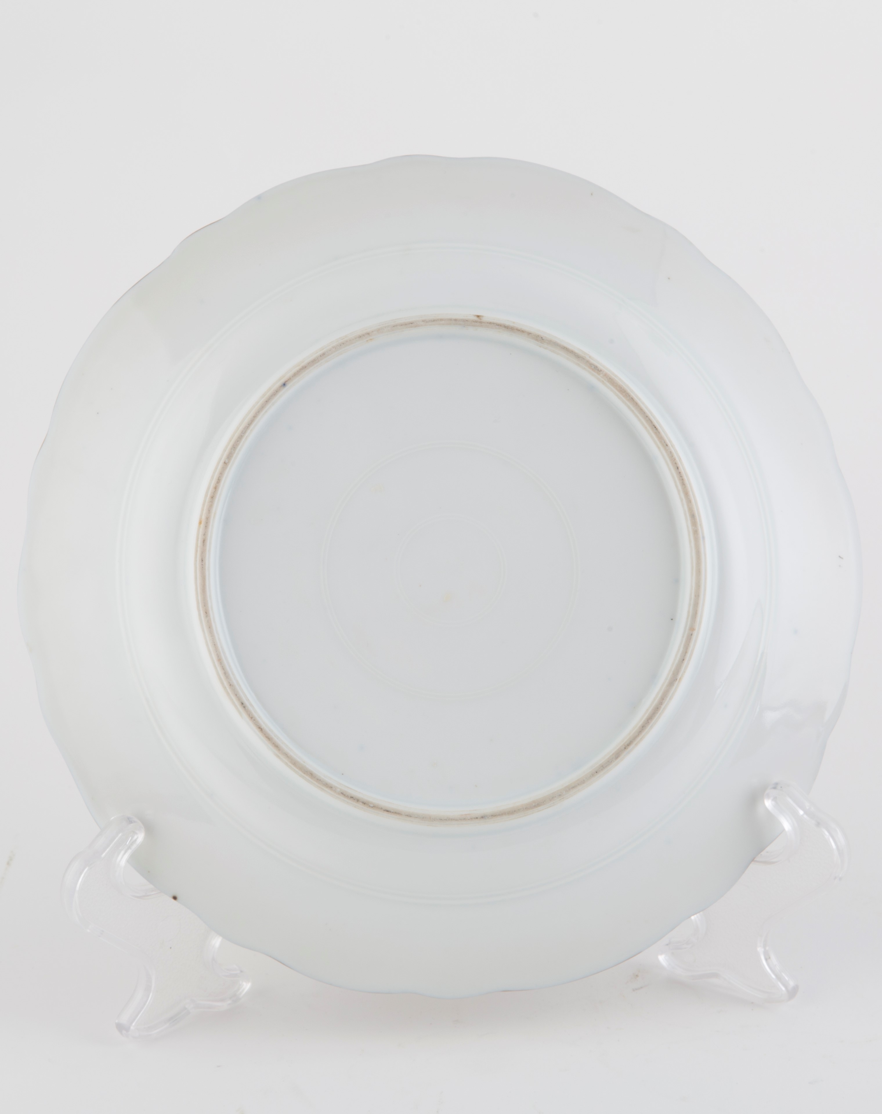 Coppia di piatti in porcellana di Meissen