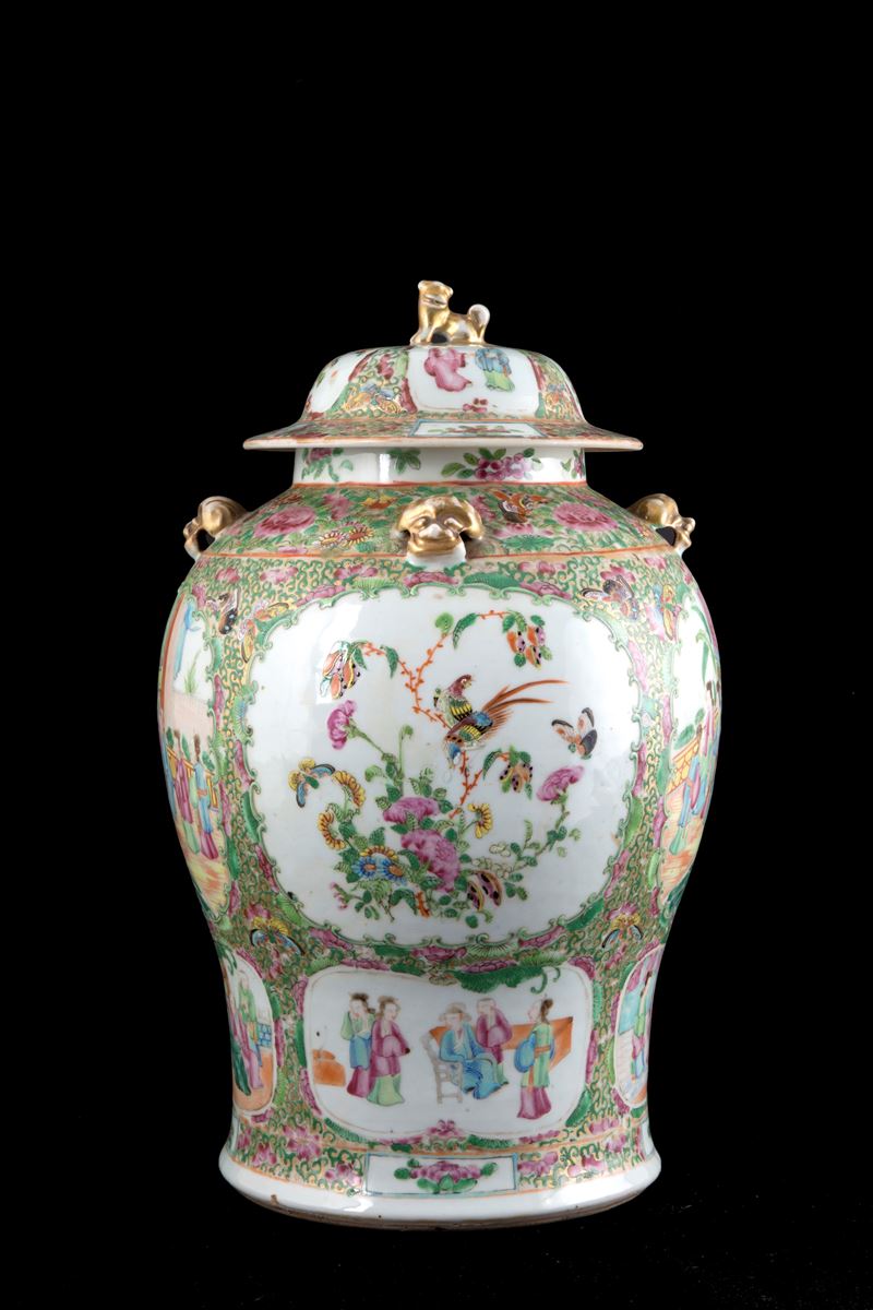 Potiche in porcellana