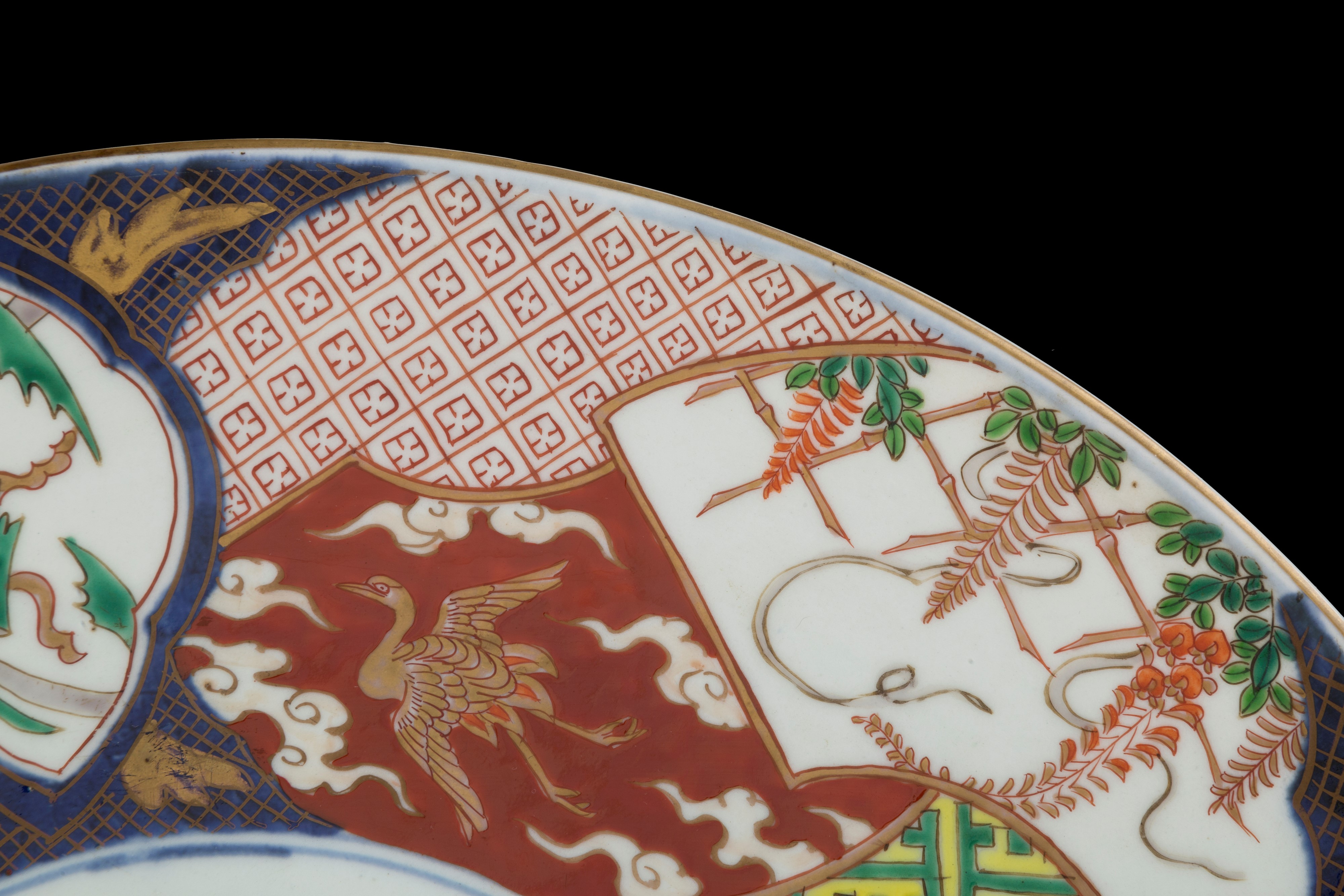 Piatto in porcellana Imari