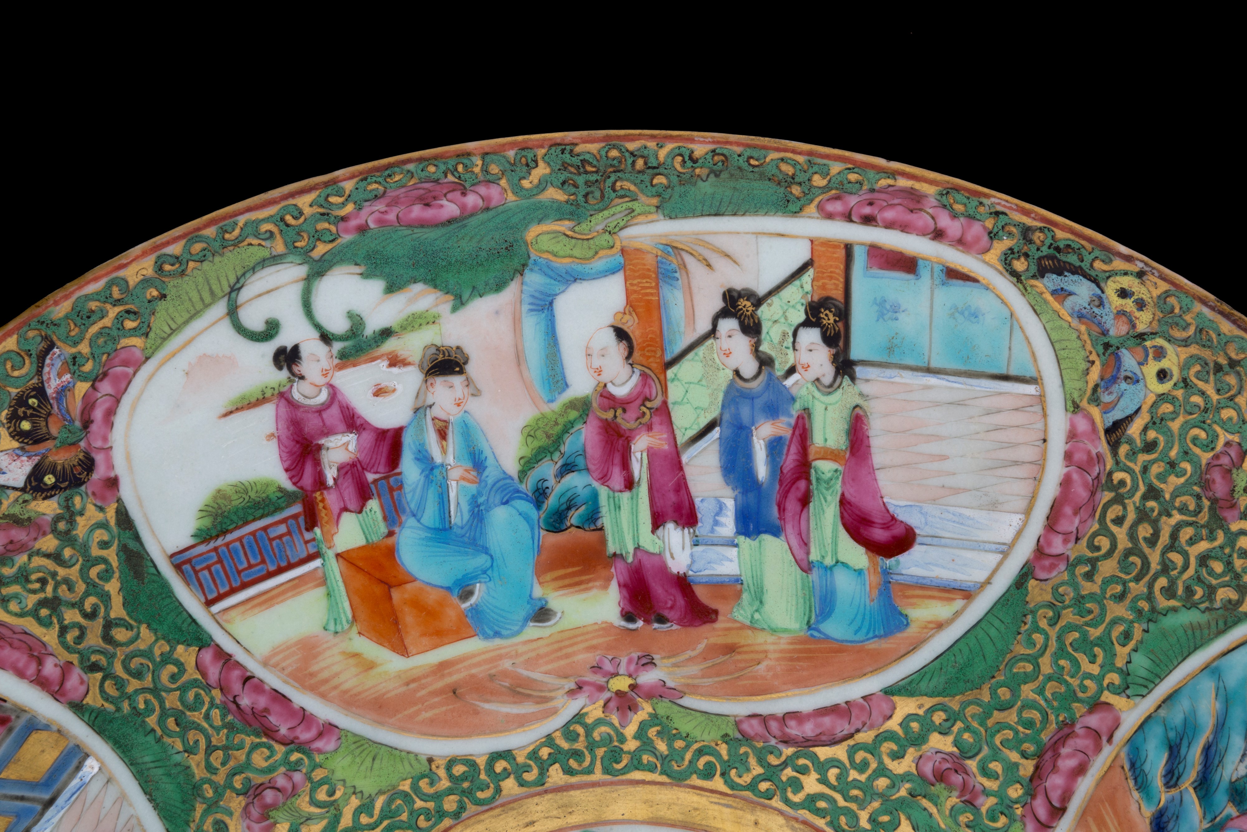 Piatto in porcellana