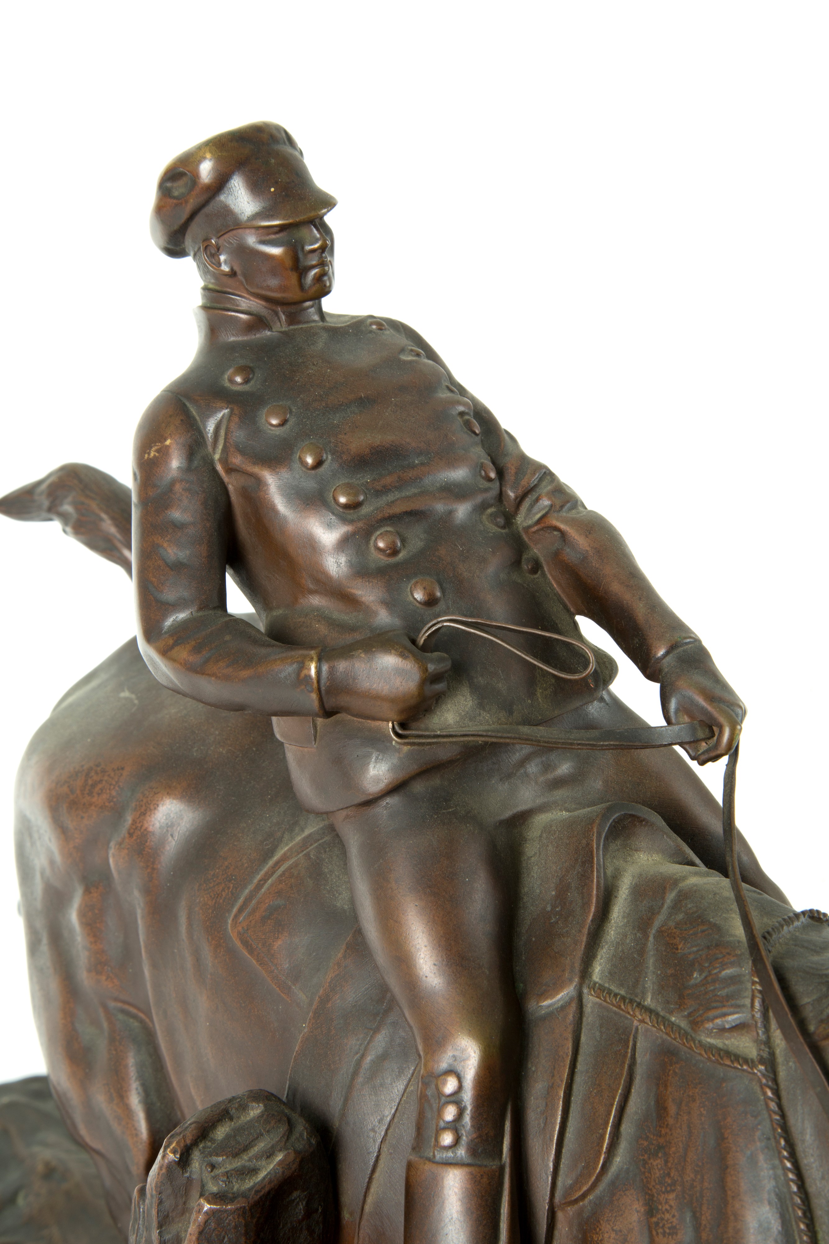 Emmanuel De Santa Coloma - Scultura "cavaliere Spagnolo"