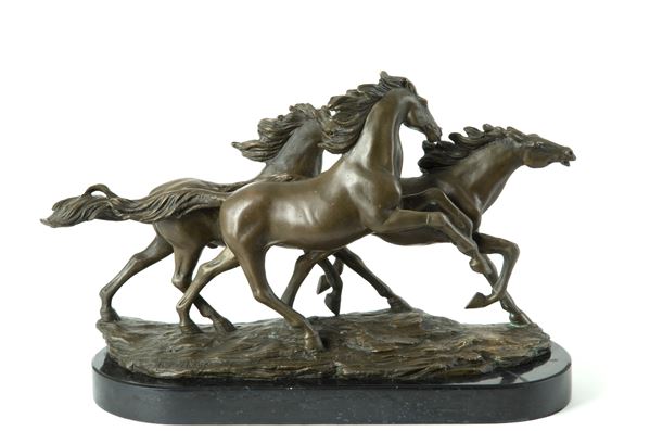 Sculpture "HORSES"