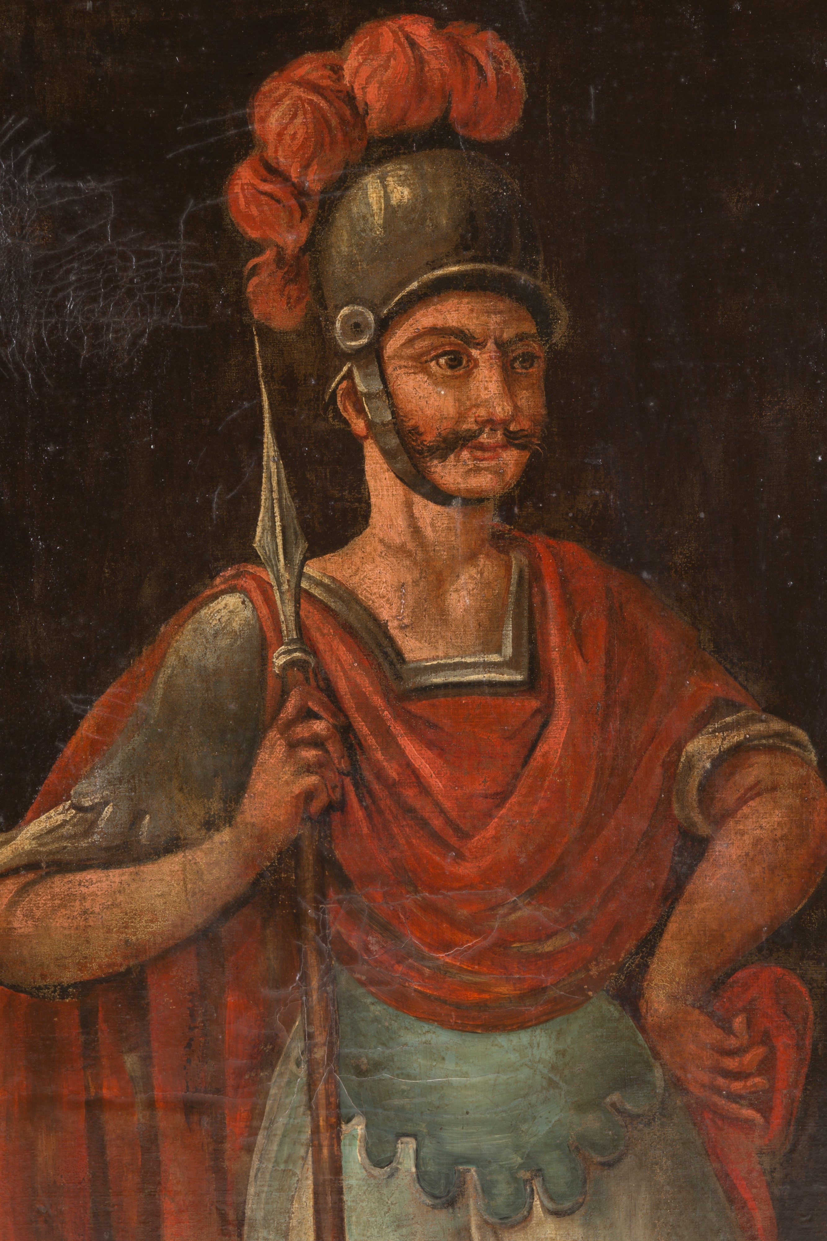 Due Dipinti "ritratti di Guerrieri"