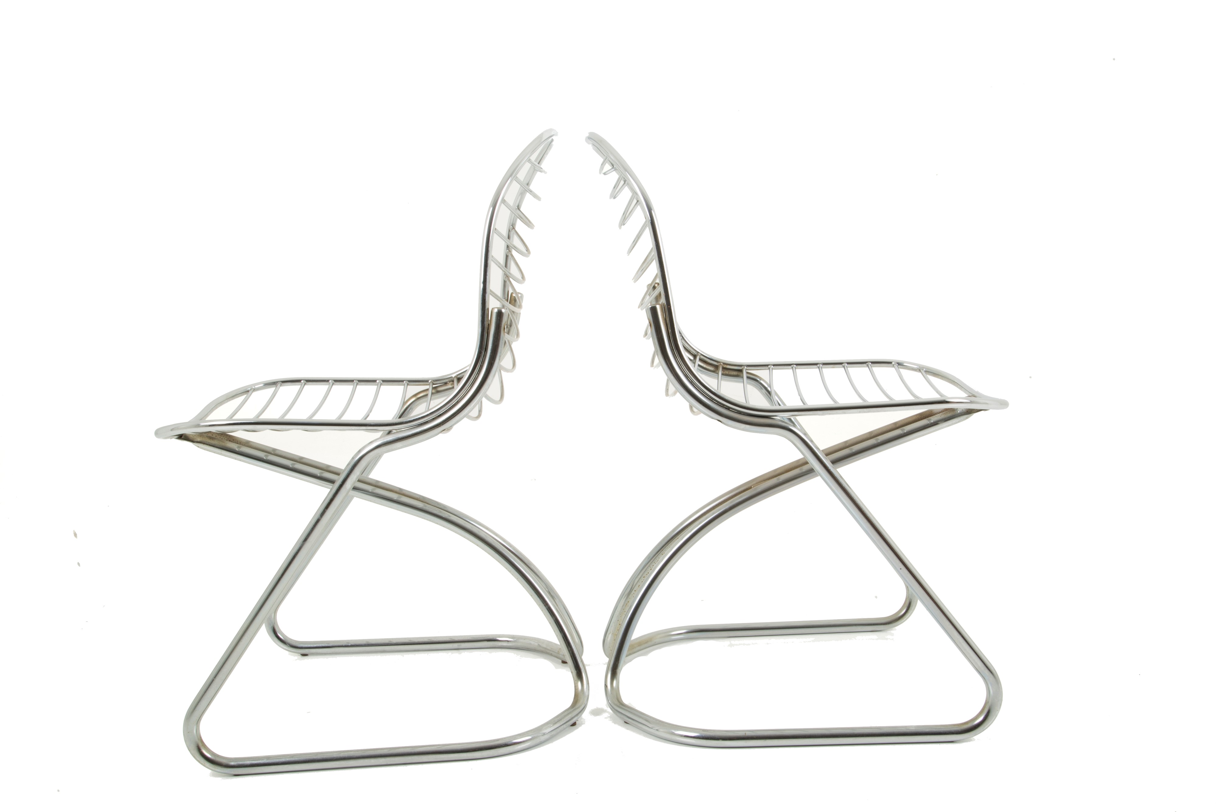 Gastone Rinaldi - Tavolo Mod. Tulip con Quattro Sedie Mod. Margot