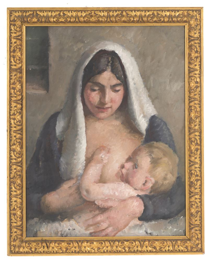 Dipinto "maternita'"