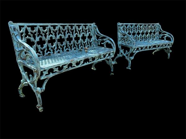 Pair of benches