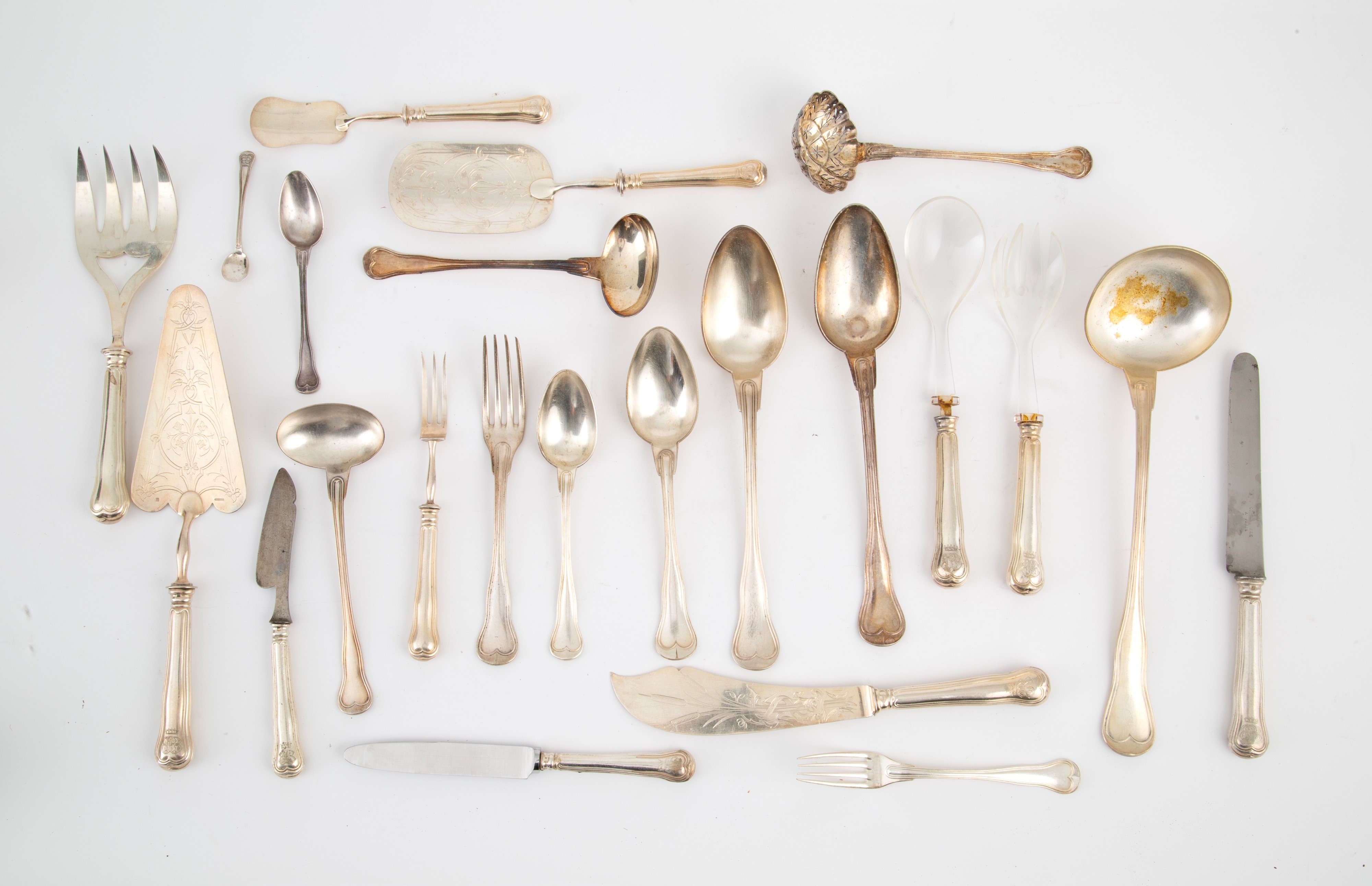 Servizio di posate in metallo argentato CHRISTOFLE