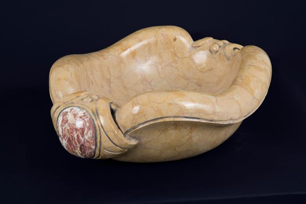 Small marble tub