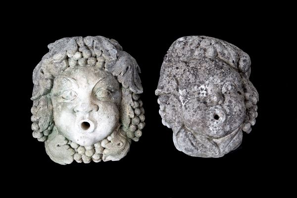 Pair of "BACCHUS" masks