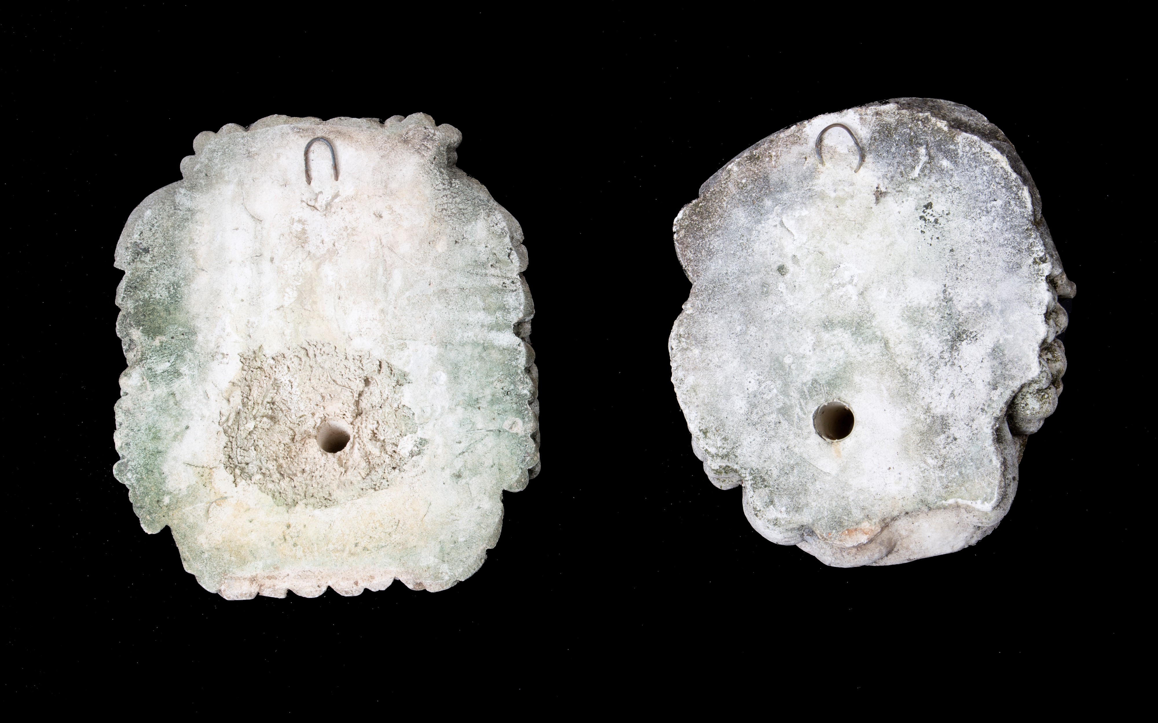 Coppia di mascheroni "BACCO"