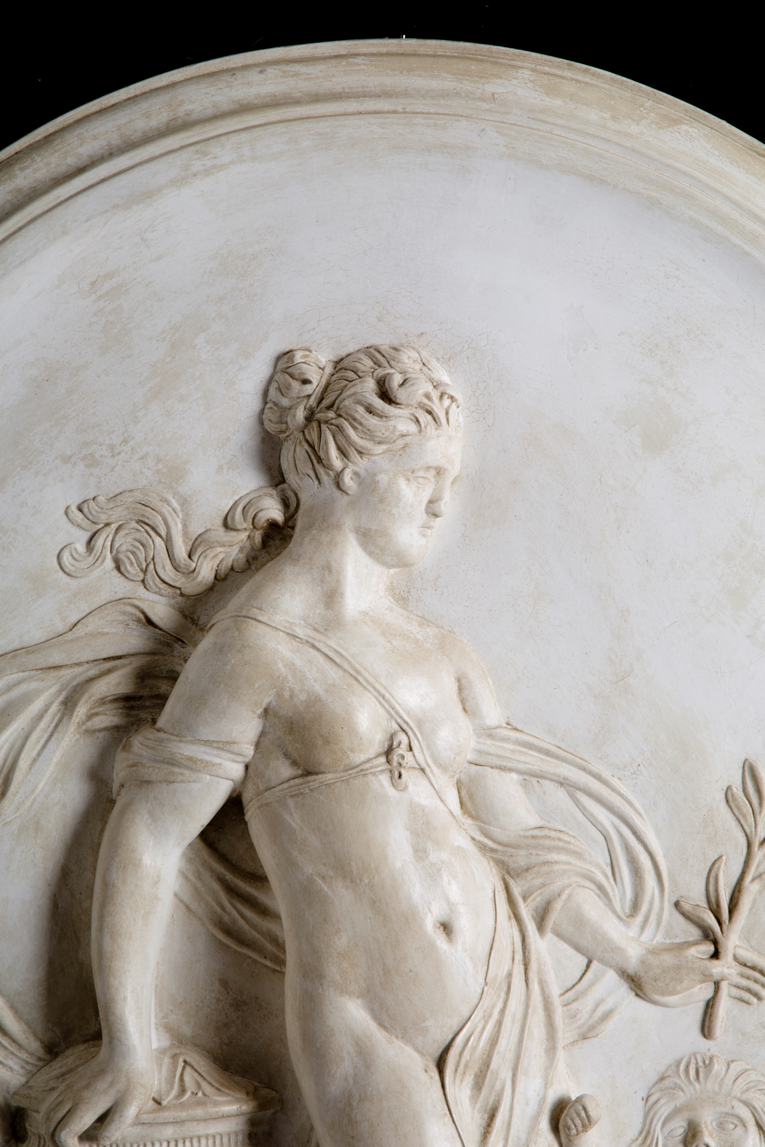 Coppia di Medaglioni "venere" e "marte Pacificatore"
