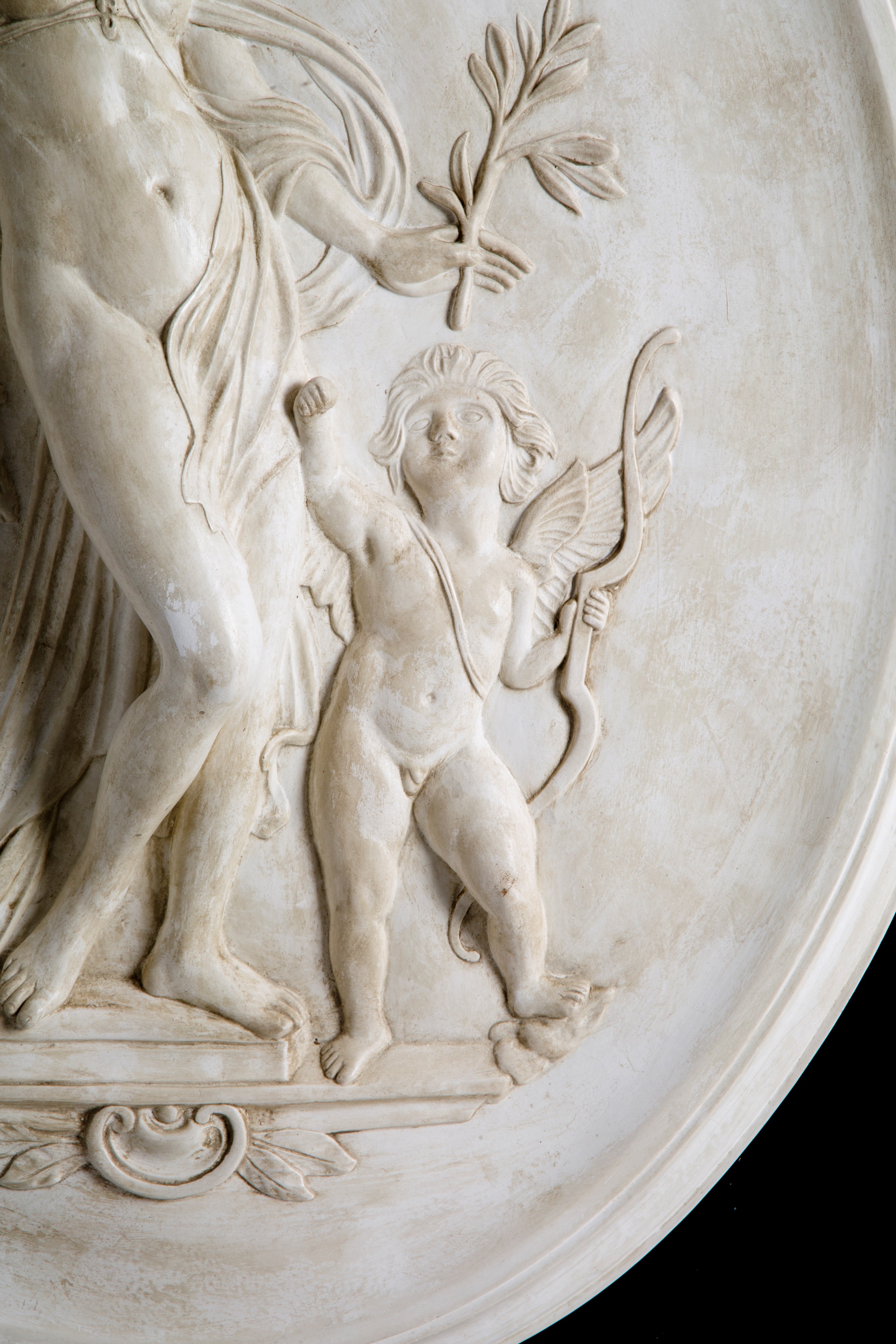 Coppia di Medaglioni "venere" e "marte Pacificatore"