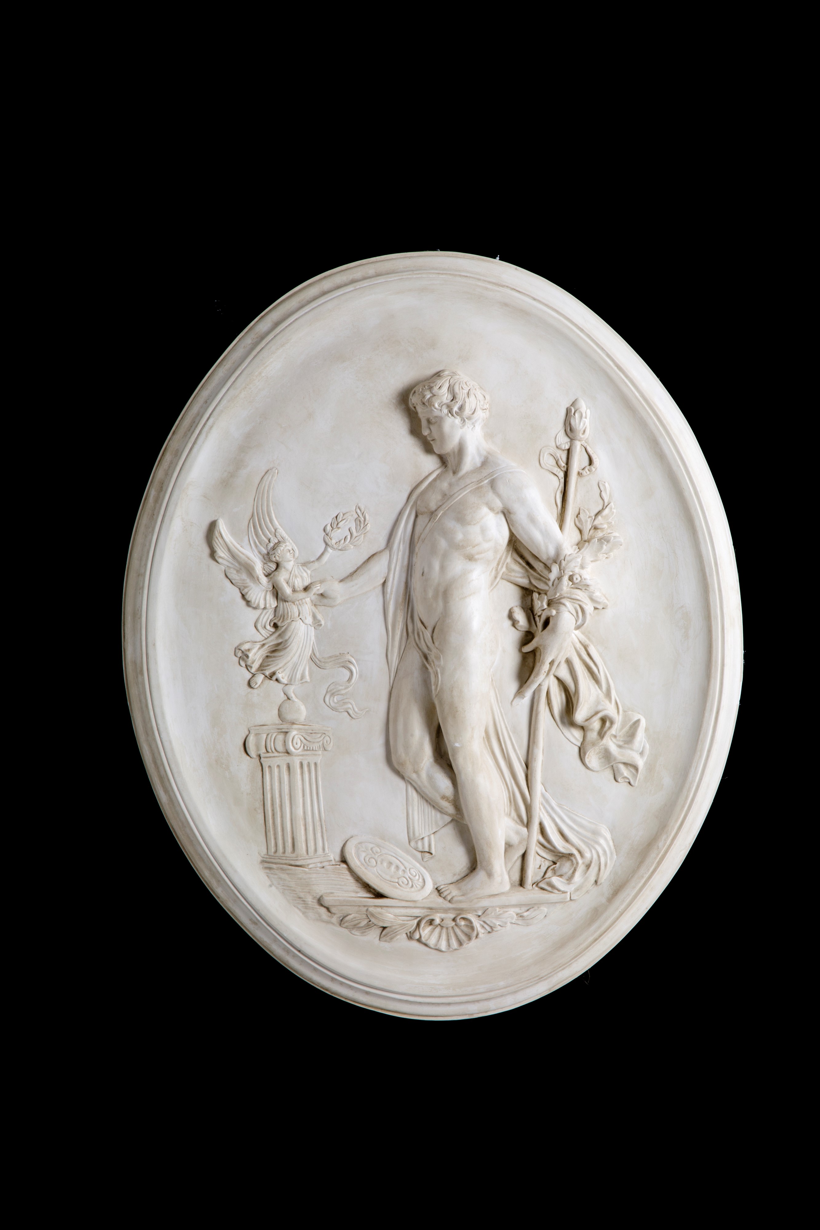 Coppia di Medaglioni "venere" e "marte Pacificatore"