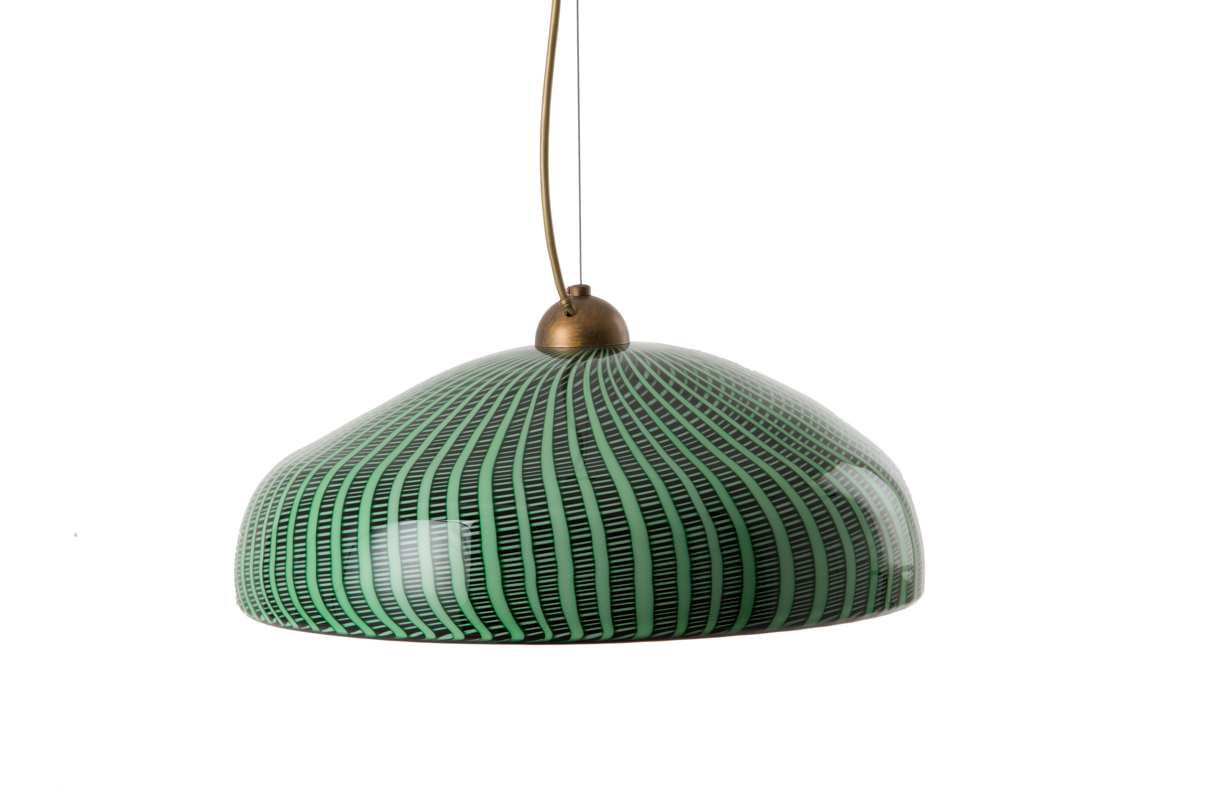Lampadario in Pasta di Vetro