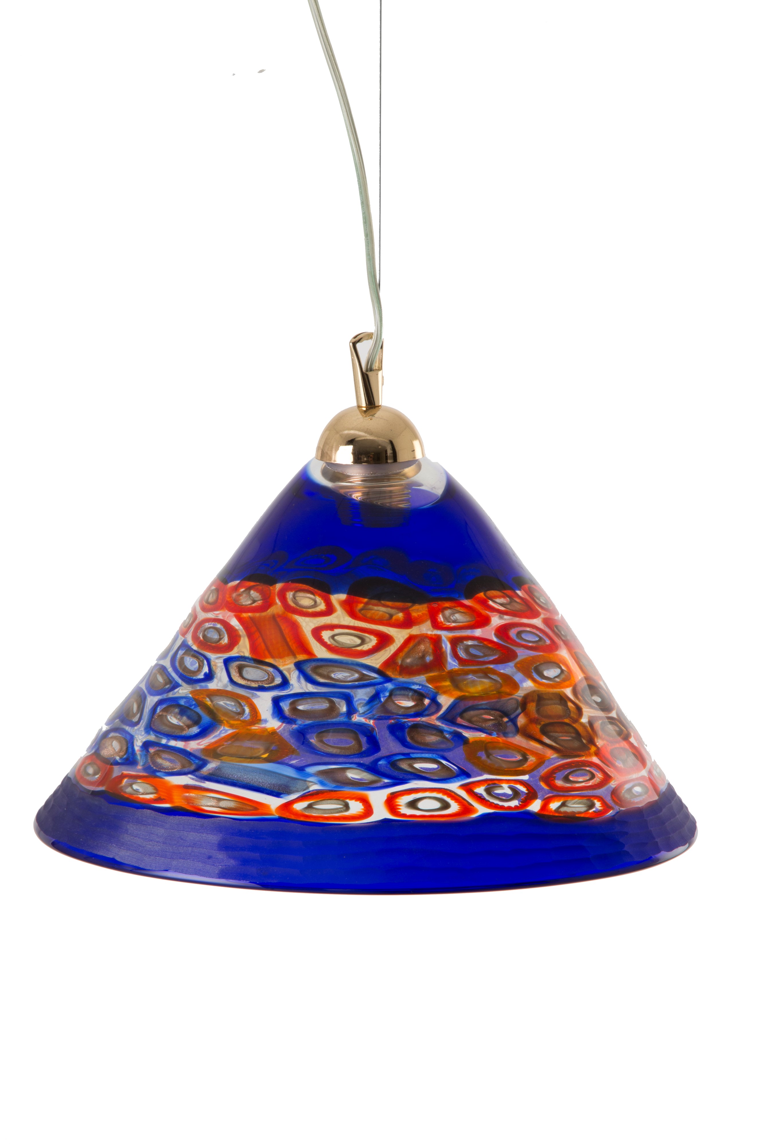 Lampadario in Pasta di Vetro