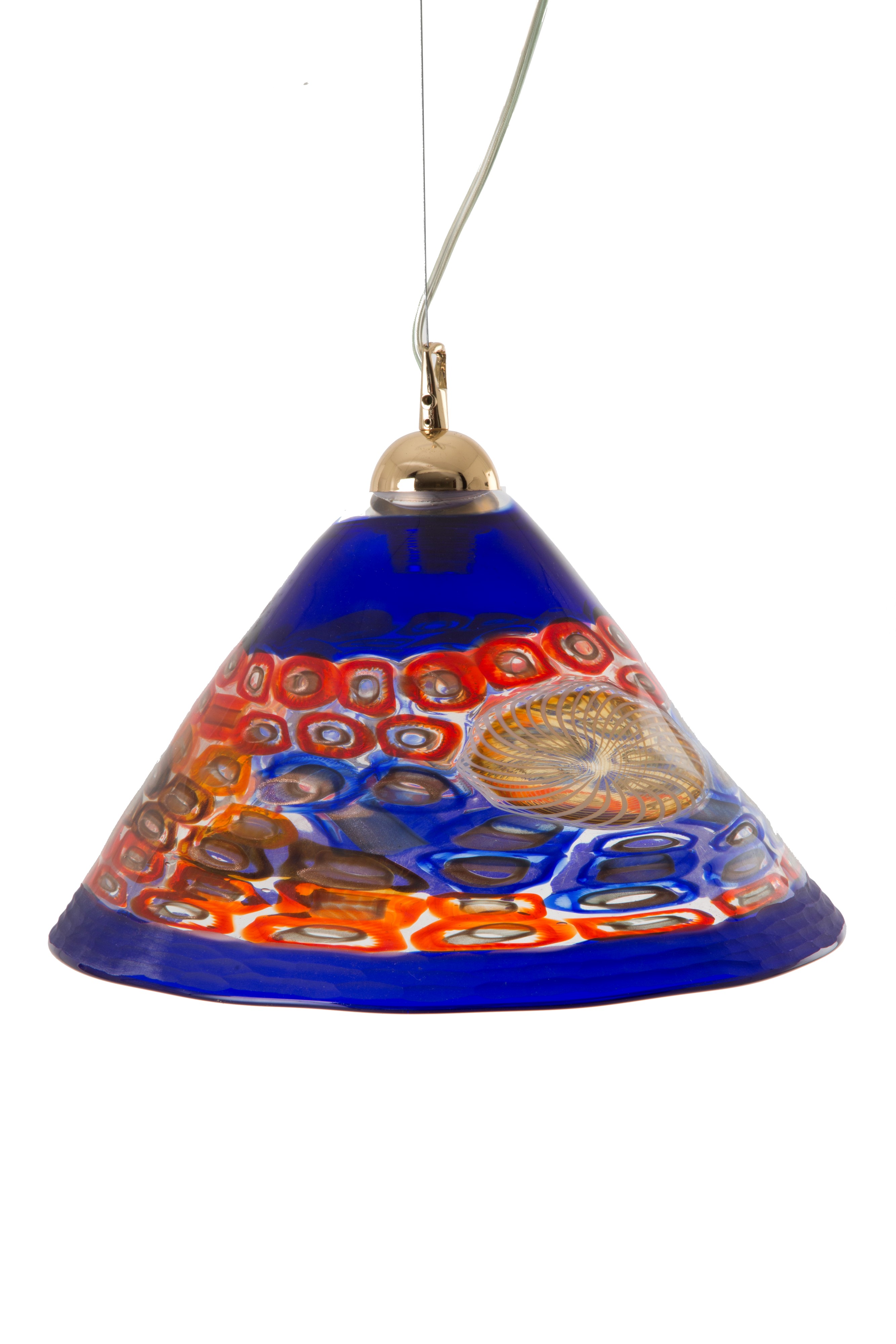 Lampadario in Pasta di Vetro