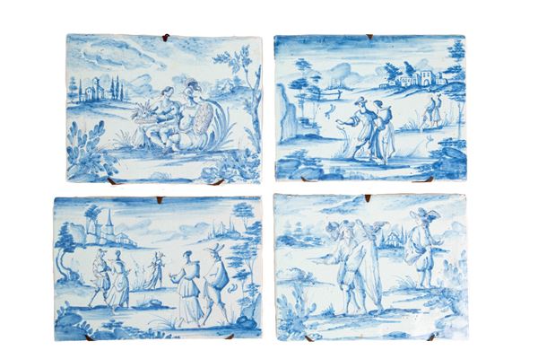 Four tiles. Savona