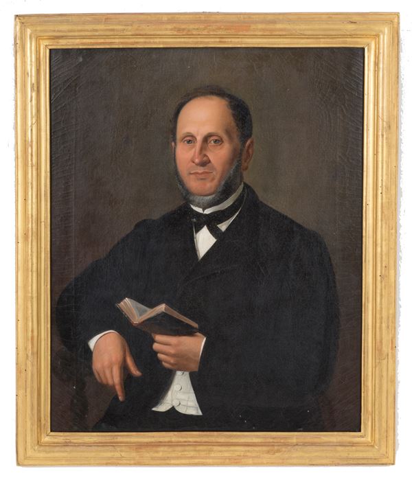 GIUSEPPE MARTORELLI - Dipinto "RITRATTO MASCHILE"