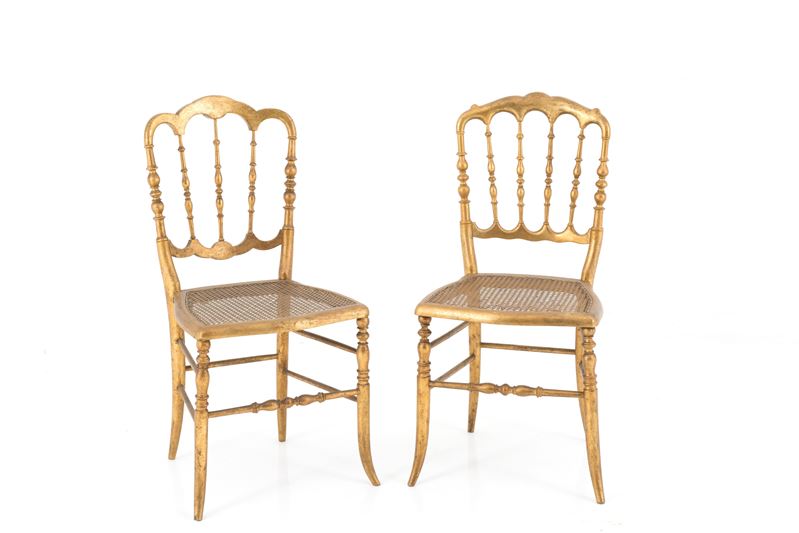 Due sedie Chiavarine