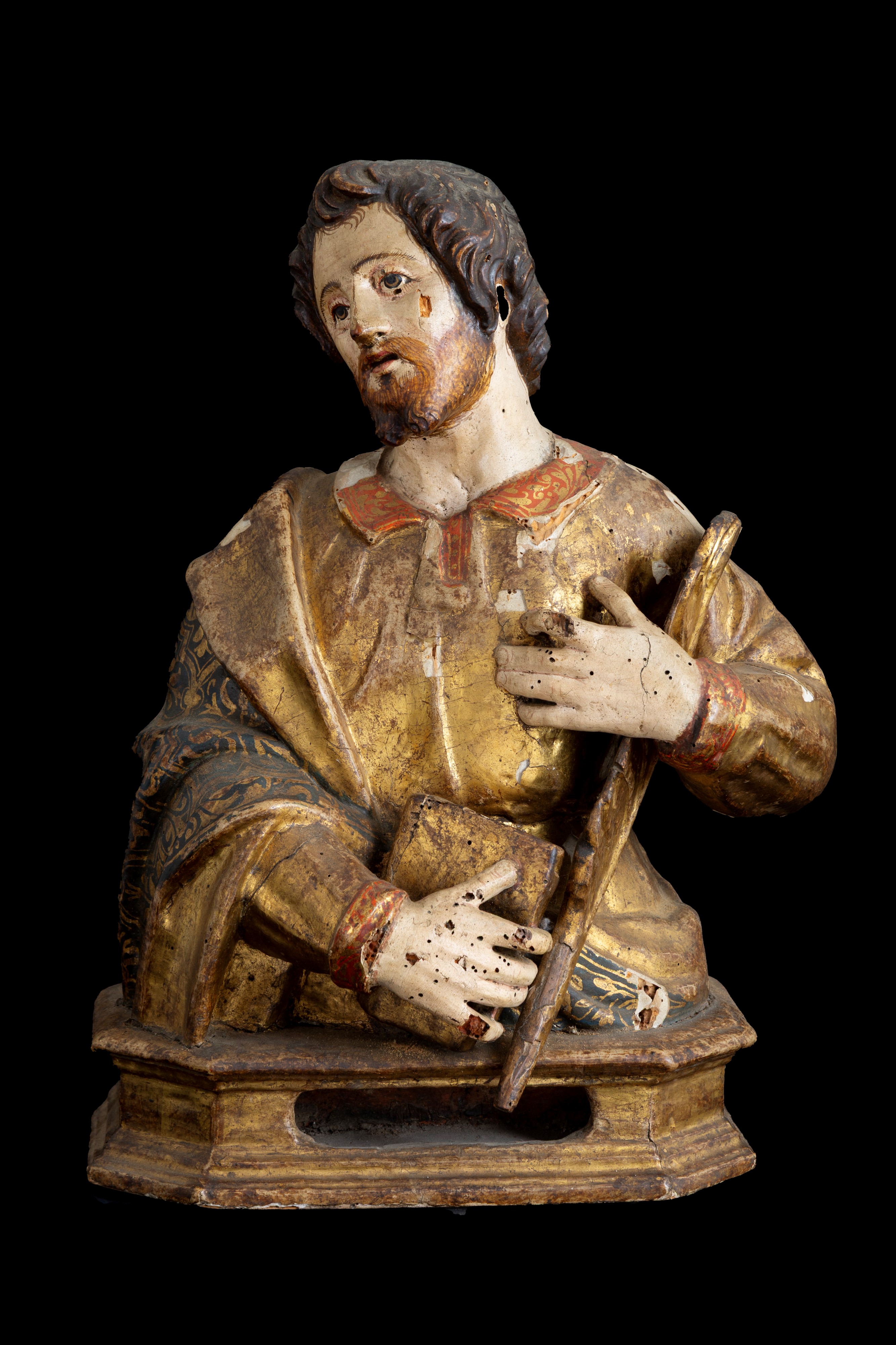 Busto reliquiario di Santo