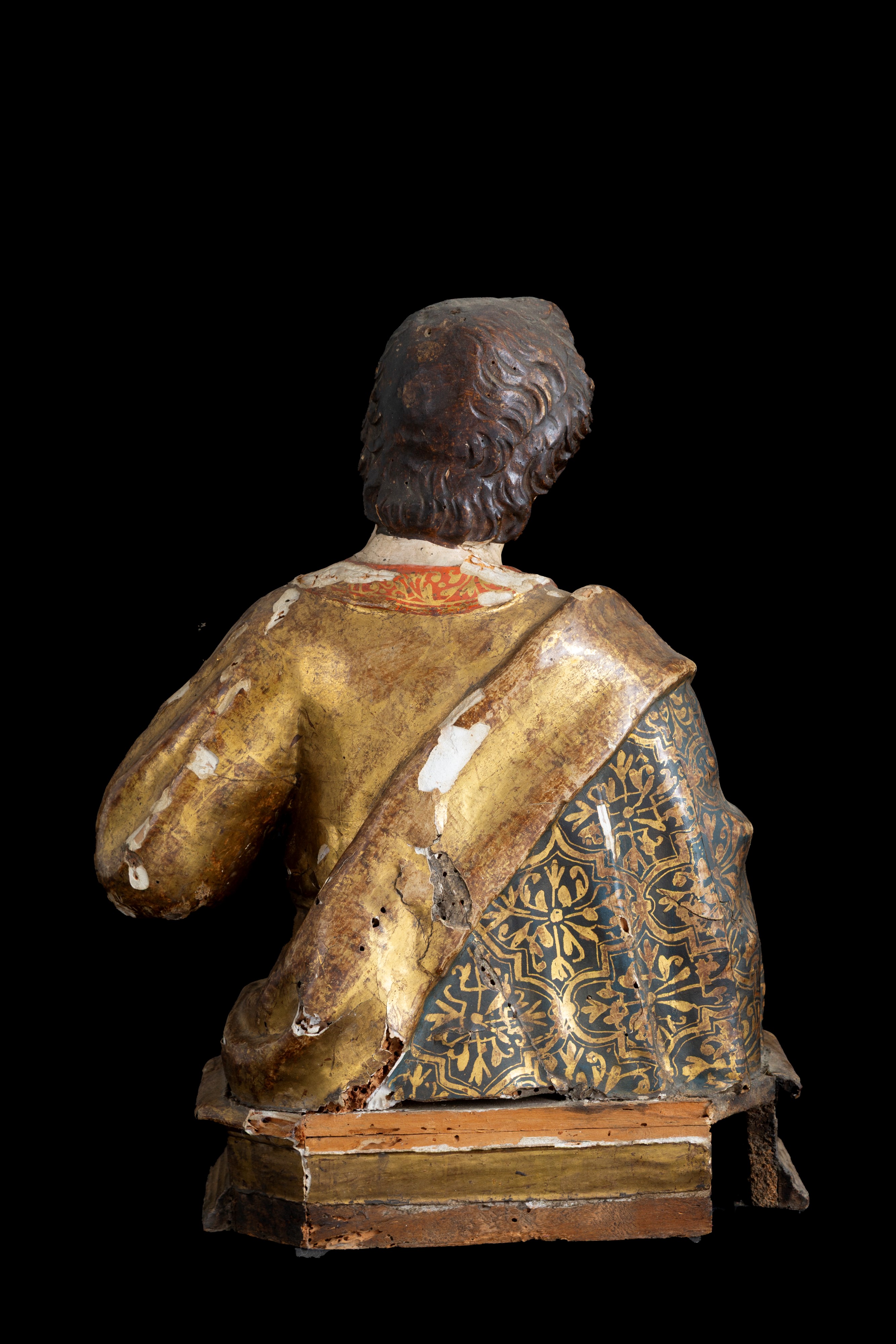 Busto reliquiario di Santo