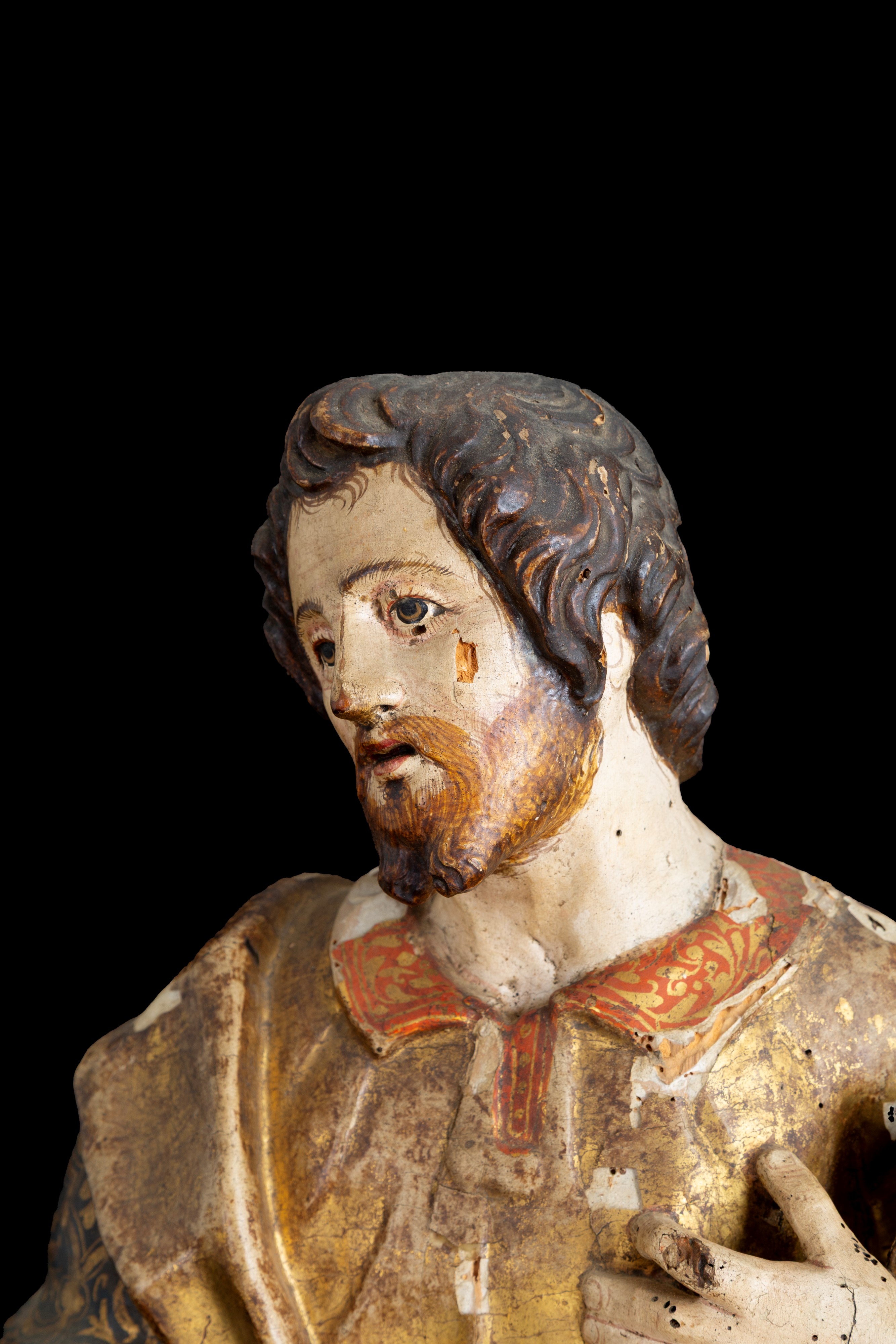 Busto reliquiario di Santo