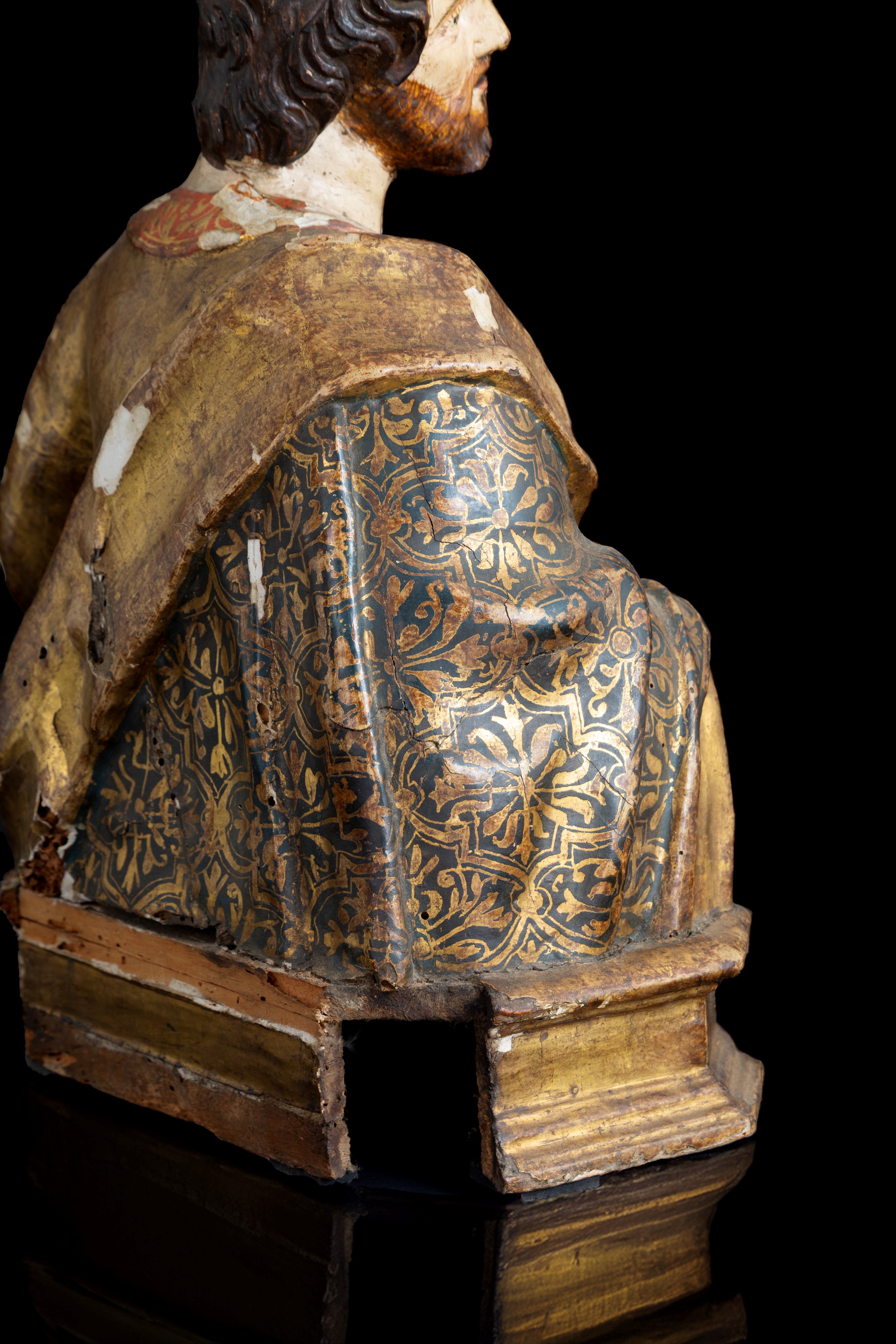 Busto reliquiario di Santo